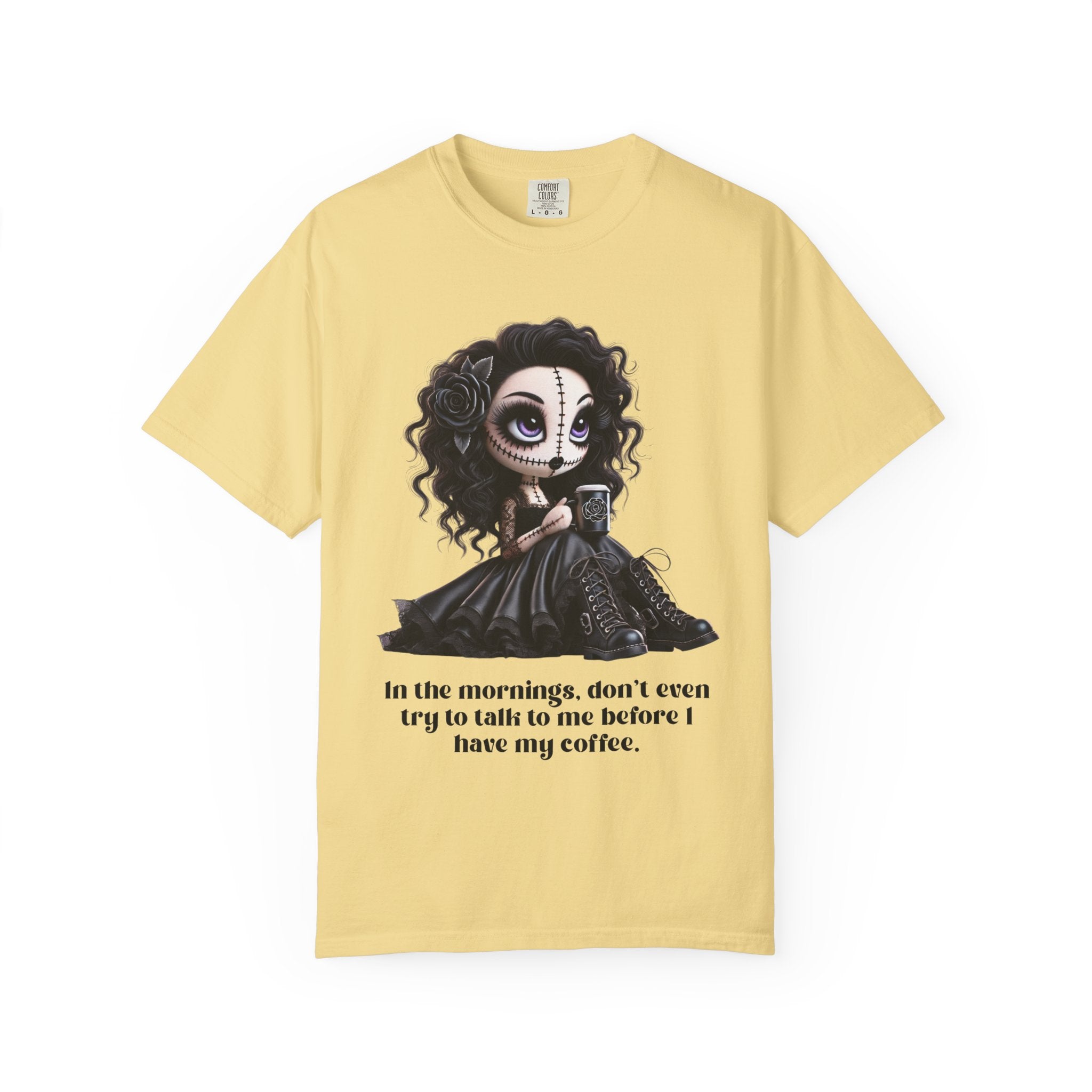 Creepy Doll Unisex Garment-Dyed T-shirt