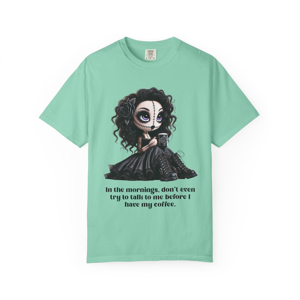 Creepy Doll Unisex Garment-Dyed T-shirt