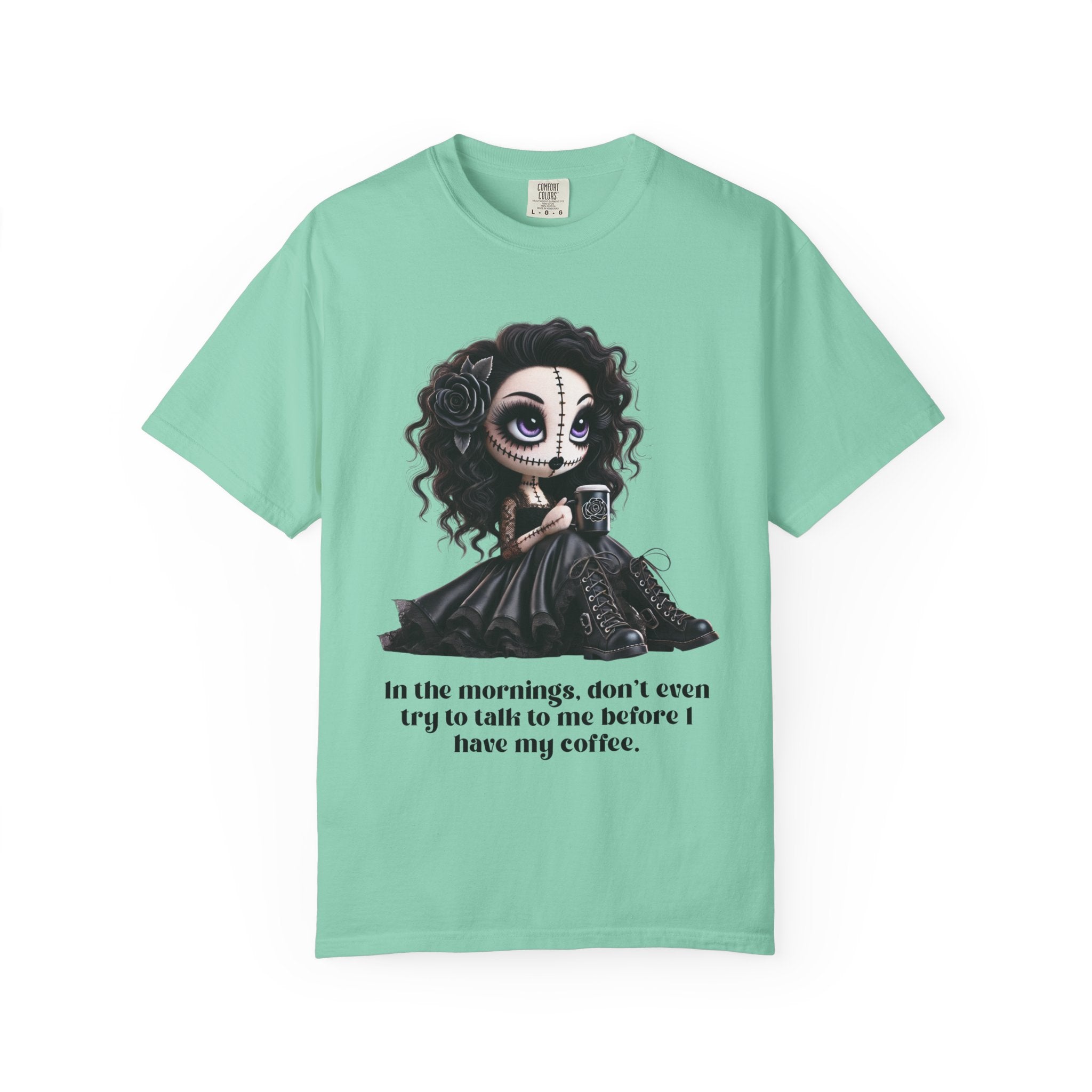 Creepy Doll Unisex Garment-Dyed T-shirt