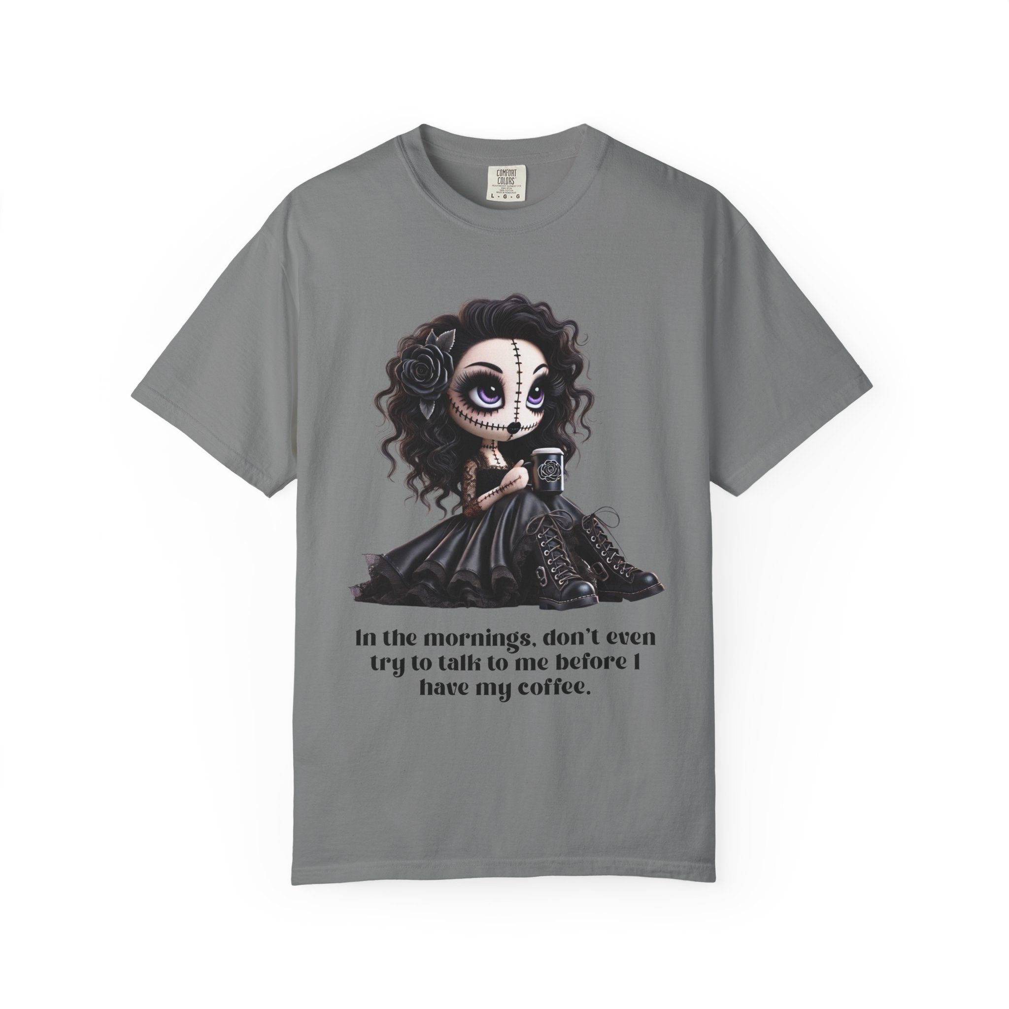 Creepy Doll Unisex Garment-Dyed T-shirt