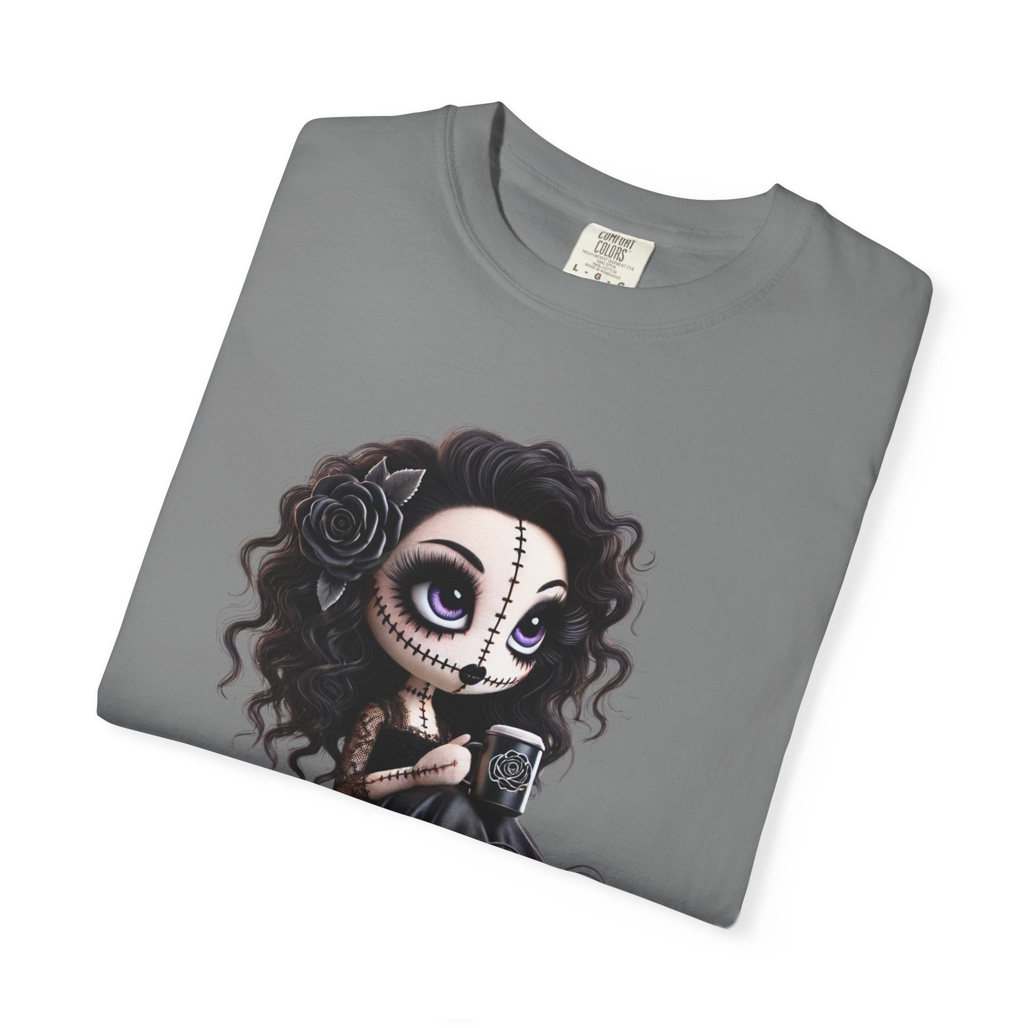 Creepy Doll Unisex Garment-Dyed T-shirt
