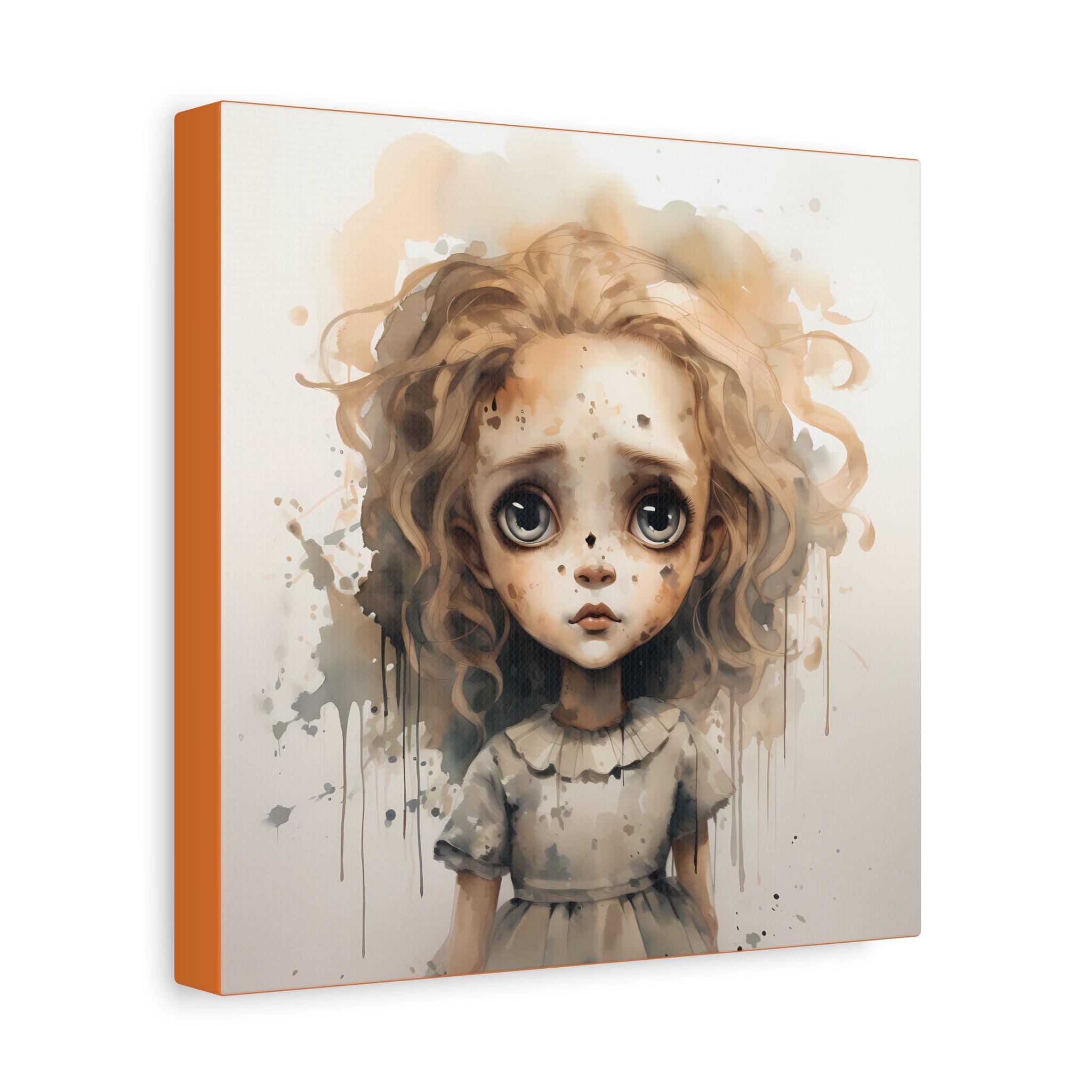 creepy Doll Canvas Art Print, Stretched Wall Decor, Surreal Girl Illustration, Unique Gift for Home, Art Lovers, Kids Room Decor, Art [...]