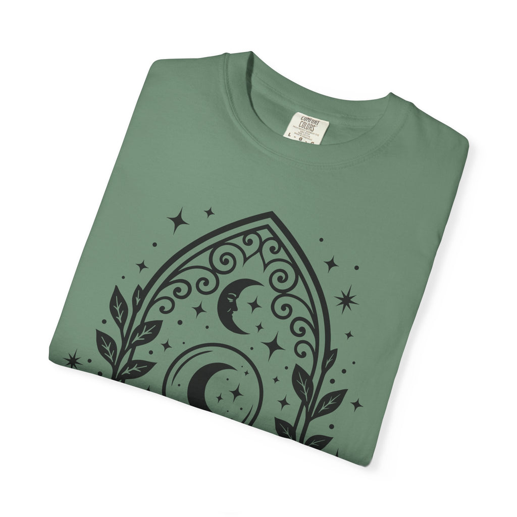 Gothic Arch Unisex T-Shirt | Celestial Graphic Tee, Gift for Astrology Lovers, Handmade Apparel for Everyday Wear, Spiritual Vibes