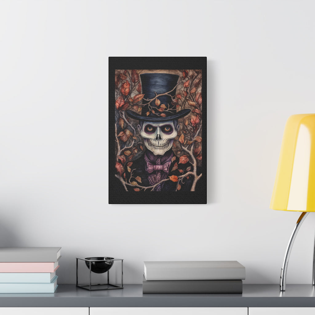 Top Hat Gothic Wall Art, Halloween Decor, Spooky Home Accents, Dark Academia, Day of the Dead, Unique Gift Idea