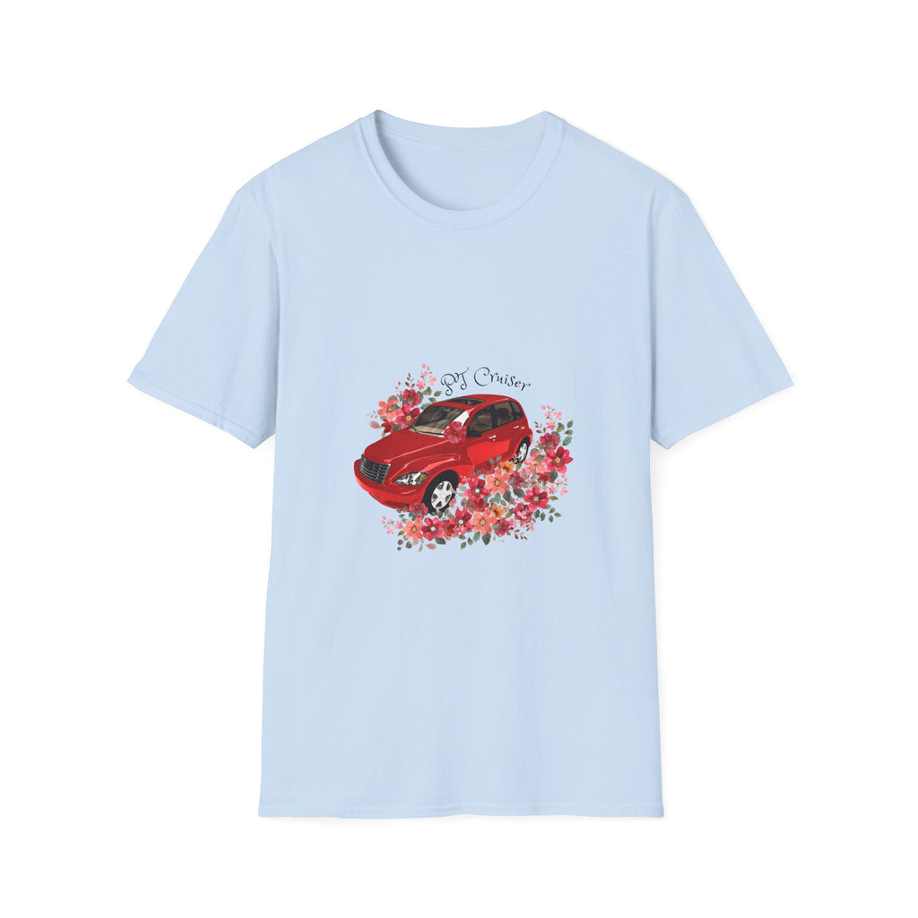 PT Cruiser Lover T-Shirt - Cute Vehicle Tee, Gift for Car Enthusiasts, Nature-Inspired Apparel, Perfect for Birthdays and Everyday Wear
