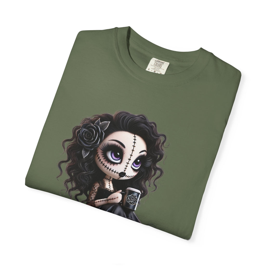 Creepy Doll Unisex Garment-Dyed T-shirt