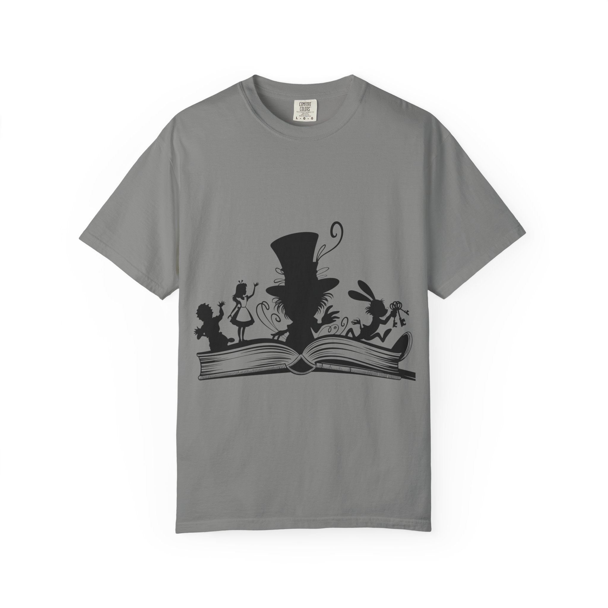 Alice Unisex T-Shirt, Literary Gift, Book Lover Tee, Alice in Wonderland Shirt, Cute Graphic Shirt