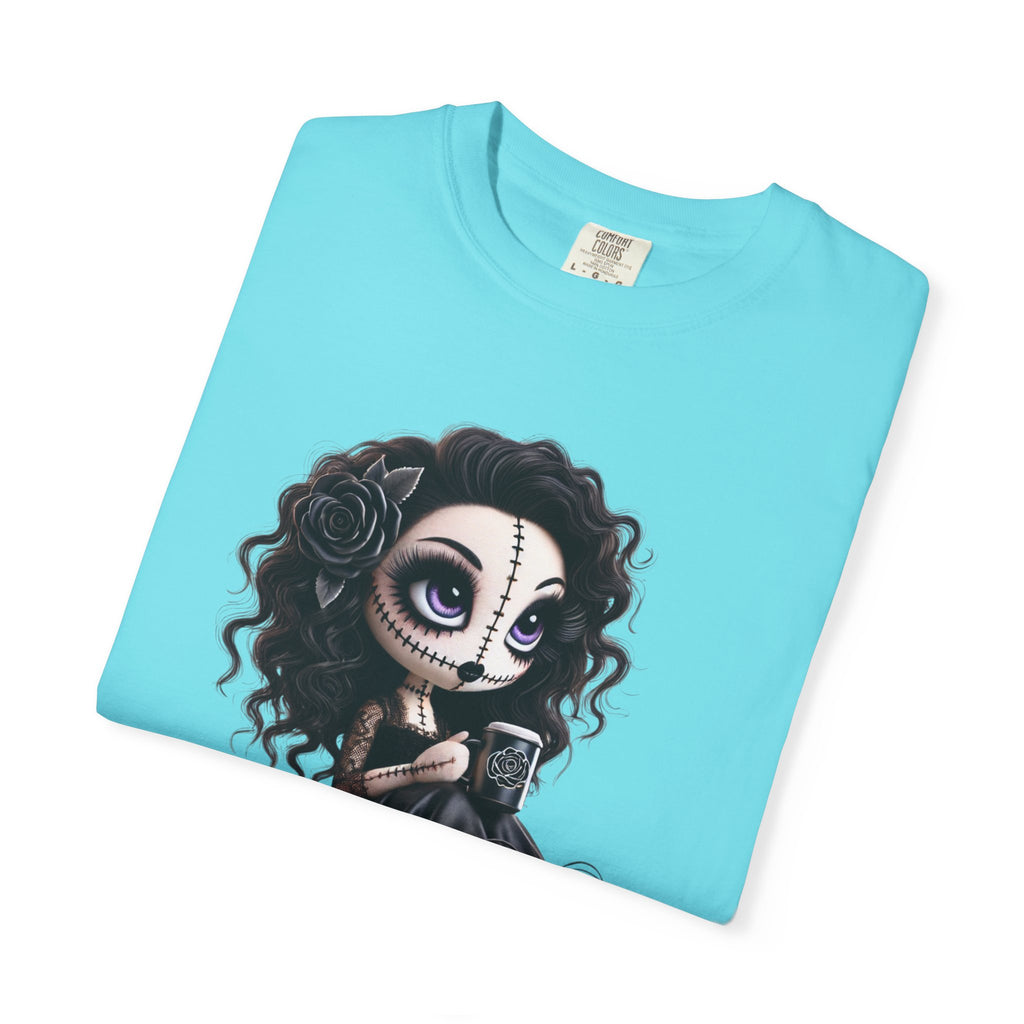 Creepy Doll Unisex Garment-Dyed T-shirt