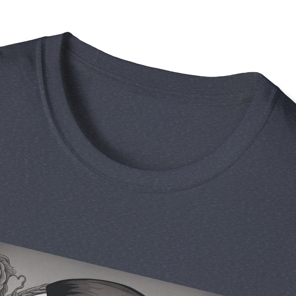 Vintage Plague Doctor Graphic Tee, Unisex T-Shirt, Halloween Costume, Gothic Fashion, Spooky Gift, Unique Art Shirt