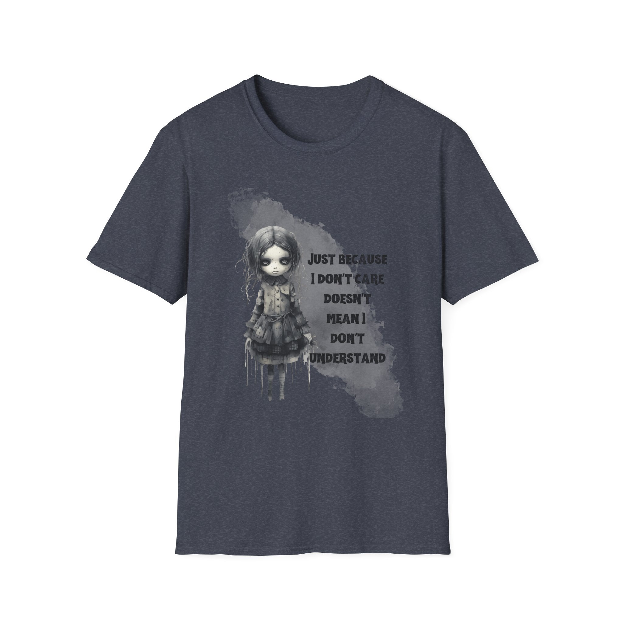 Creepy Doll T-Shirt, Unisex Graphic Tee, Casual Outfit, Unique Gift, Everyday Wear, Statement Apparel