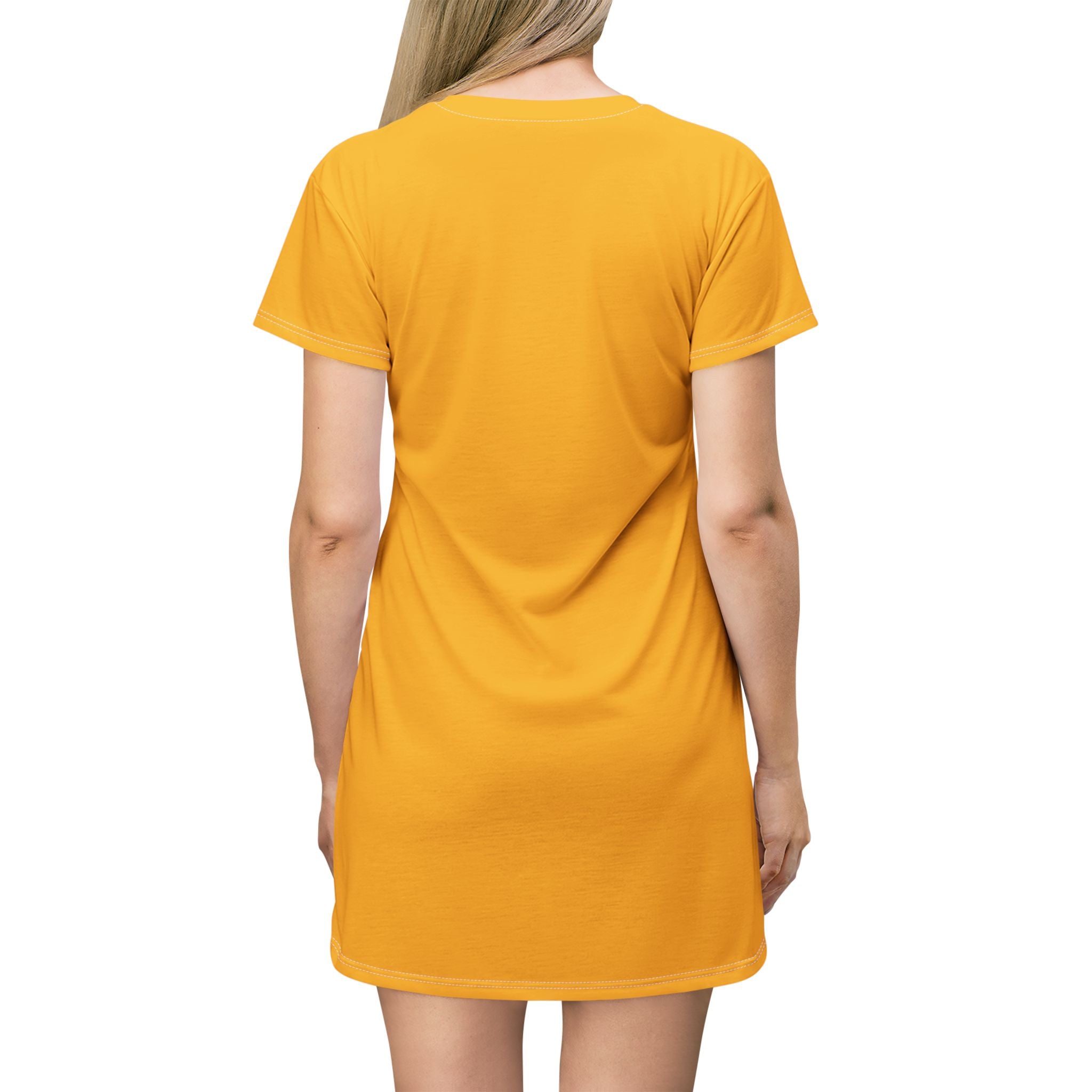Creepy Garden T-Shirt Dress - Cute Plant Art, Summer Fun, Trendy Casual Wear, Gift for Nature Lovers, Perfect for Festivals