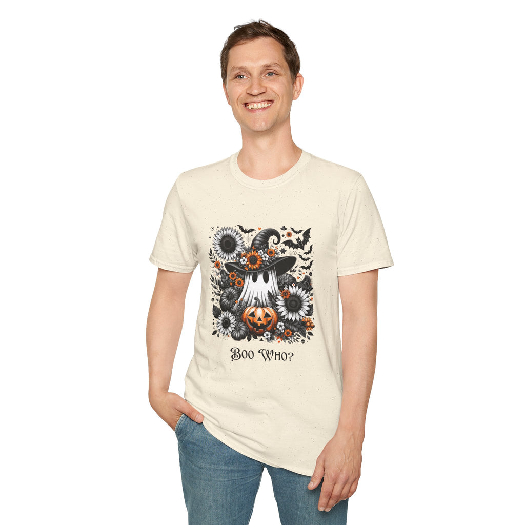 Book Who? T-Shirt, Boo Who? Graphic Tee, Unisex Softstyle Shirt, Cute Fall Shirt, Halloween Costume Tee