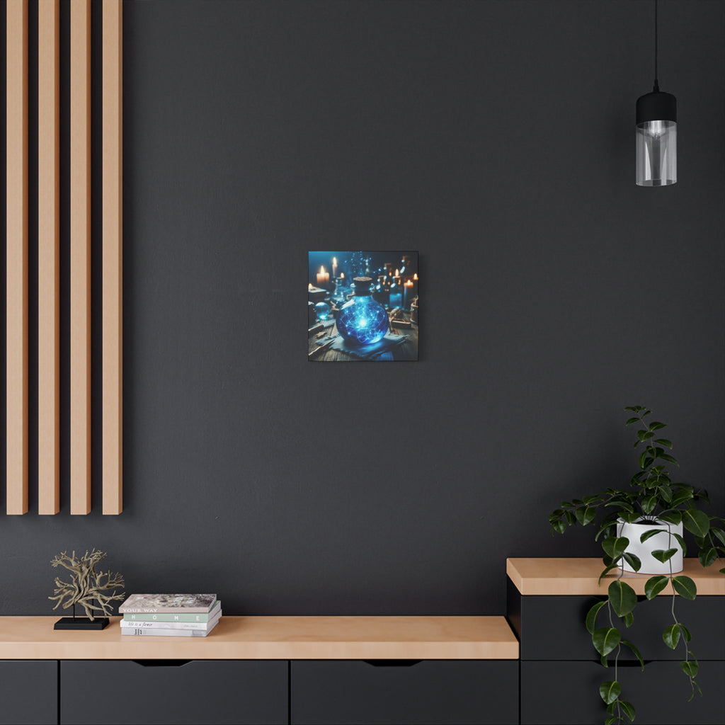 Magical Potion Canvas Art, Fantasy Wall Decor, Enchanted Gift, Mystic Home Decor, Celestial Art Print, Witchy Aesthetic