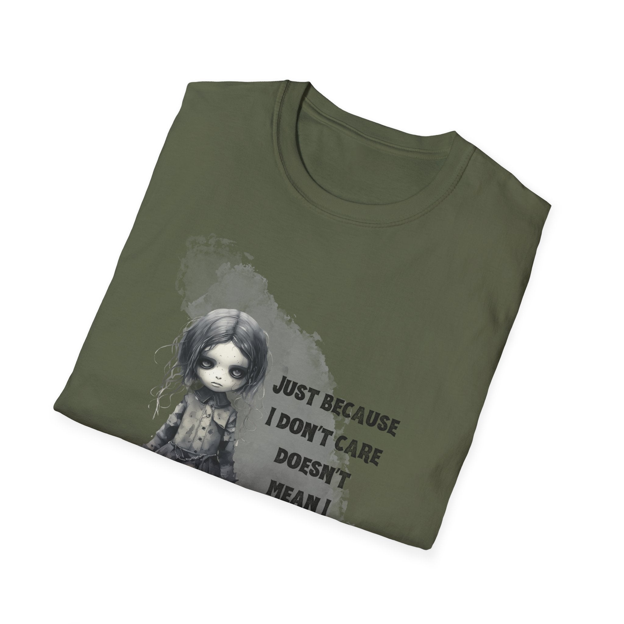 Creepy Doll T-Shirt, Unisex Graphic Tee, Casual Outfit, Unique Gift, Everyday Wear, Statement Apparel