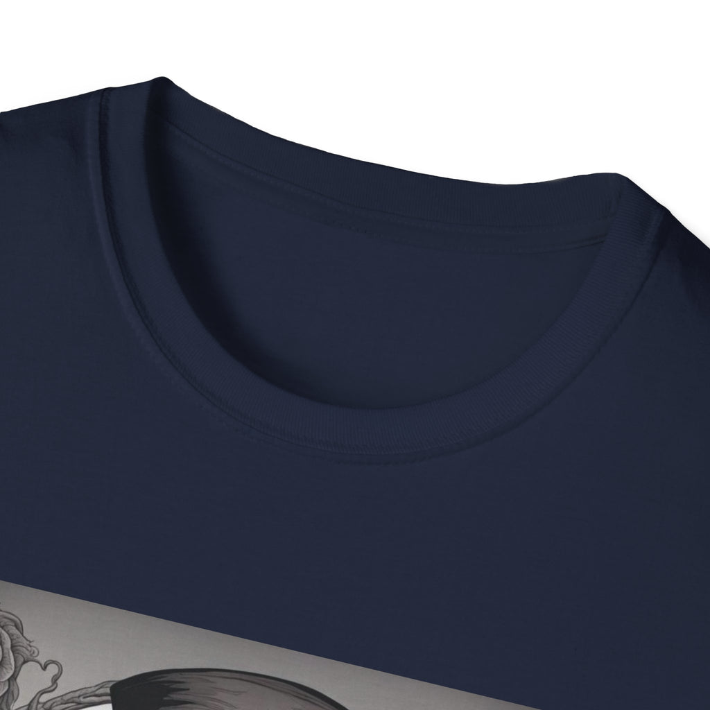 Vintage Plague Doctor Graphic Tee, Unisex T-Shirt, Halloween Costume, Gothic Fashion, Spooky Gift, Unique Art Shirt