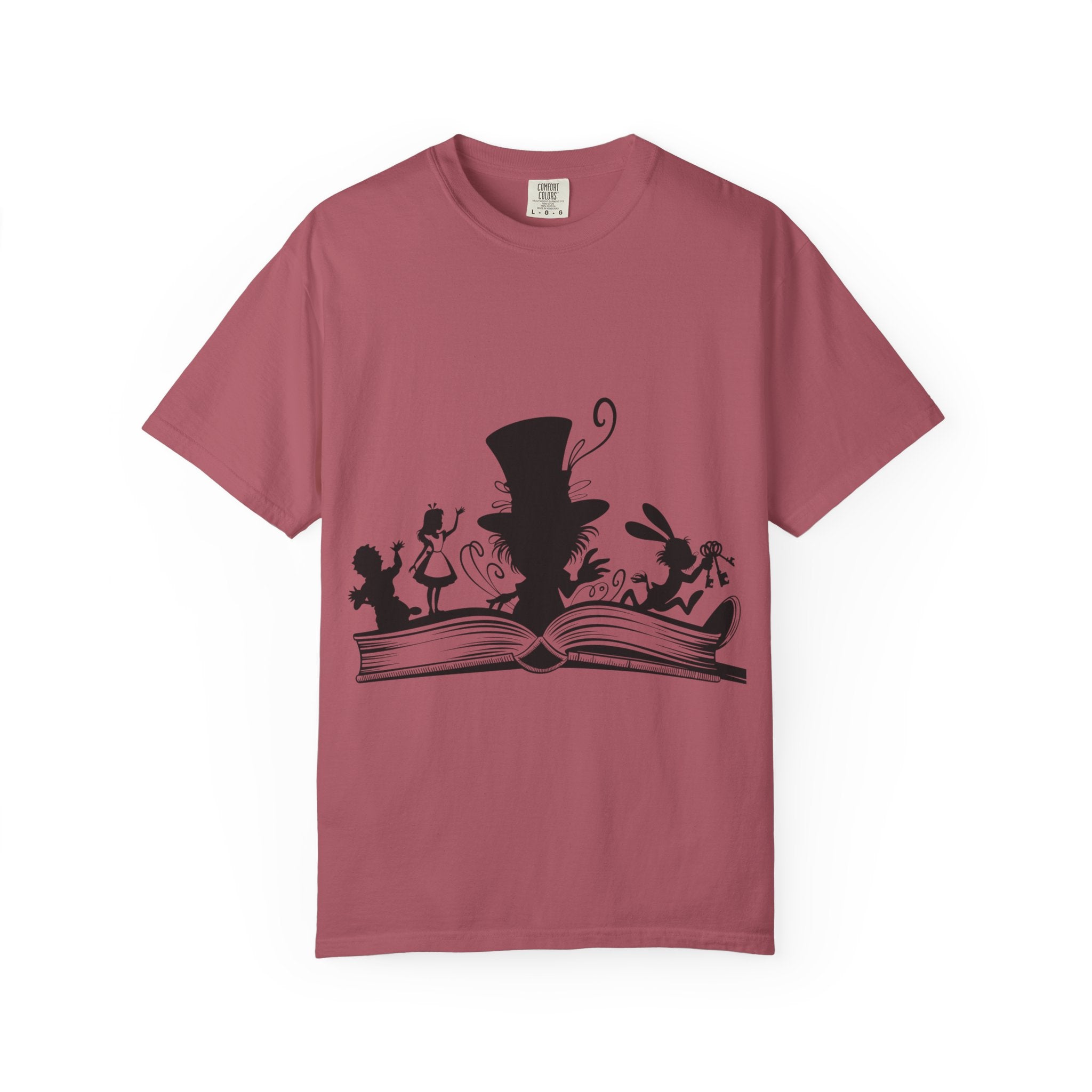 Alice Unisex T-Shirt, Literary Gift, Book Lover Tee, Alice in Wonderland Shirt, Cute Graphic Shirt