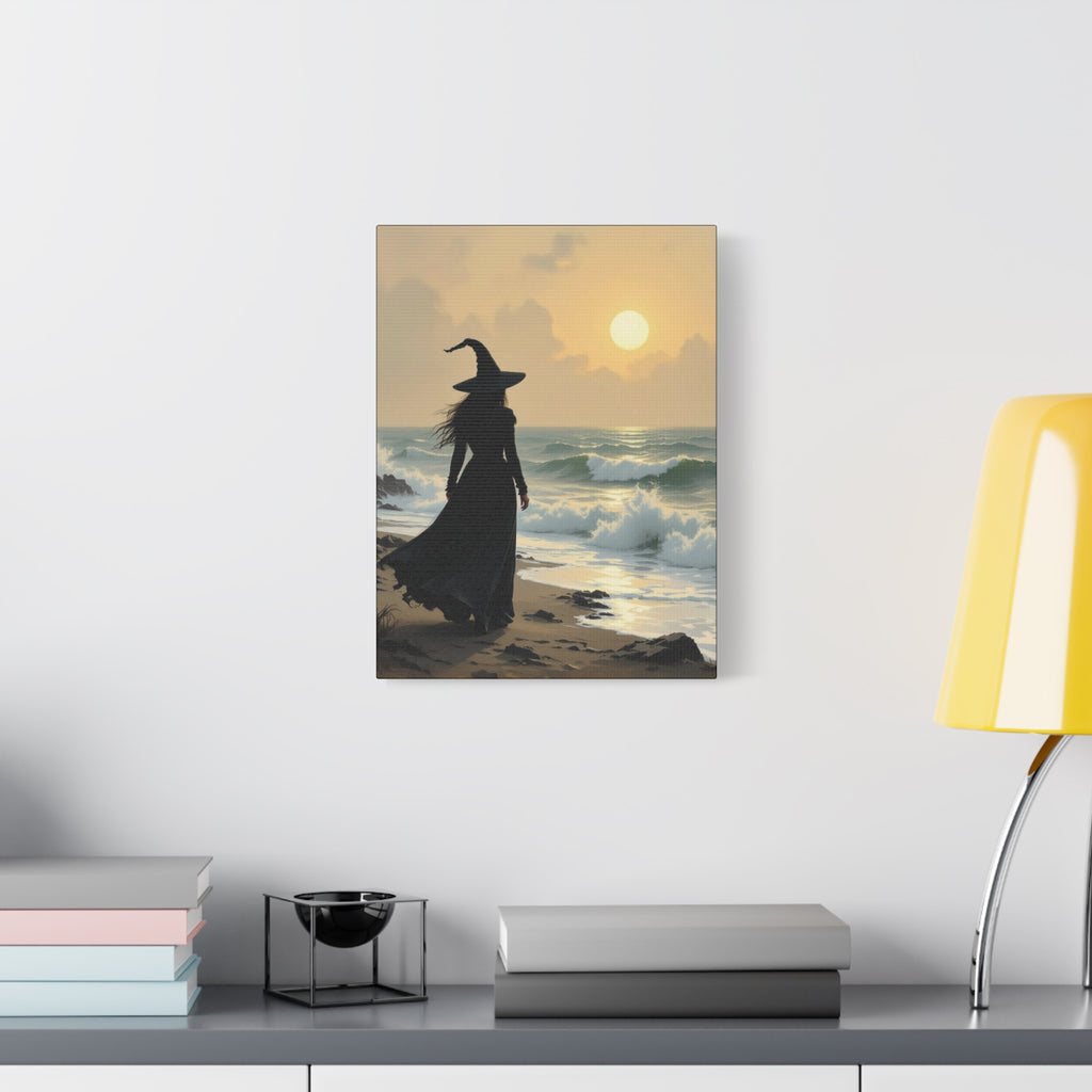 Sea Witch Canvas Art, Enchanting Decor, Magical Home, Halloween Gift, Witchy Wall Art, Witch Aesthetic