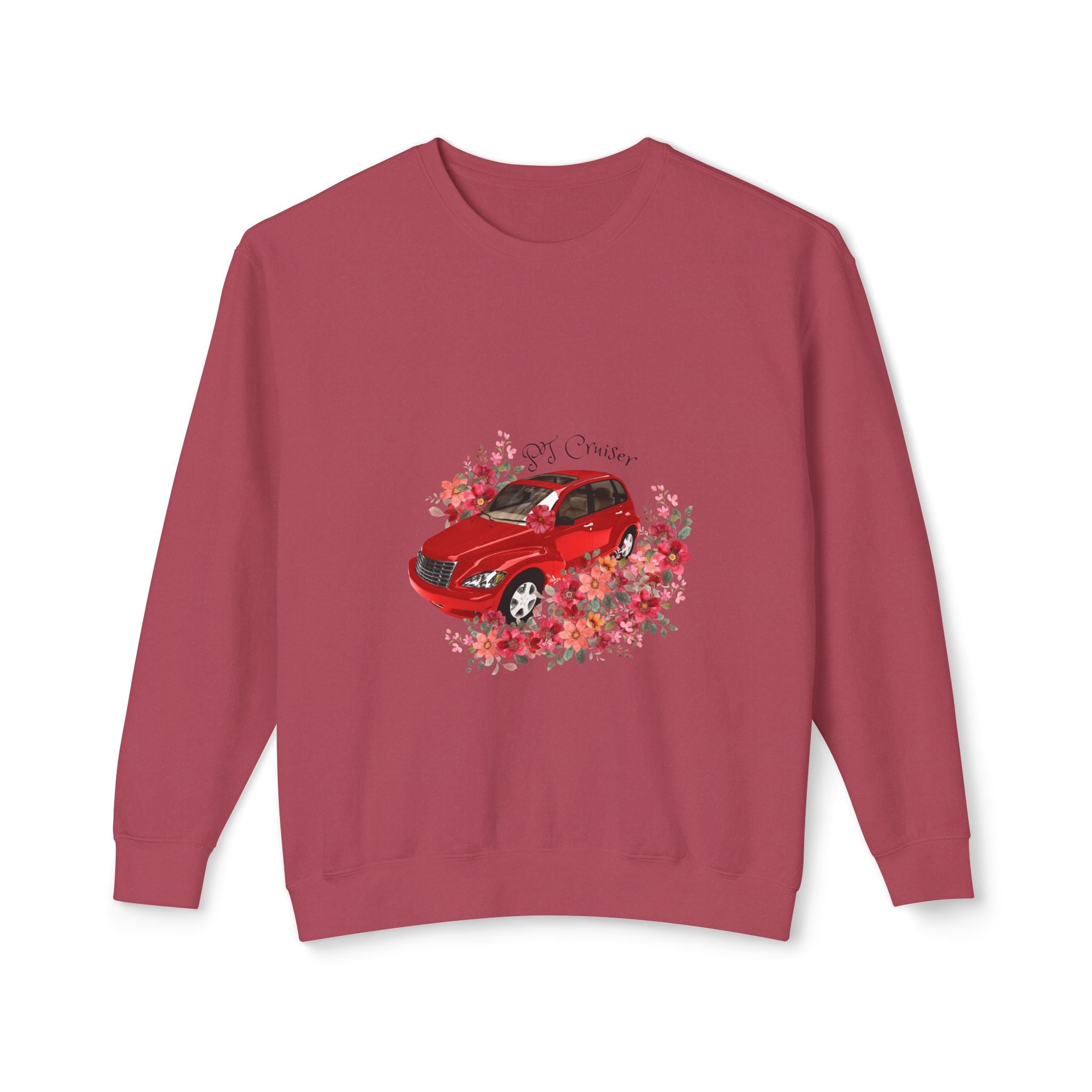 PT Cruiser Crewneck Sweatshirt, Unisex Lightweight Sweatshirt, Car Lover Gift, Spring Fashion, Everyday Wear
