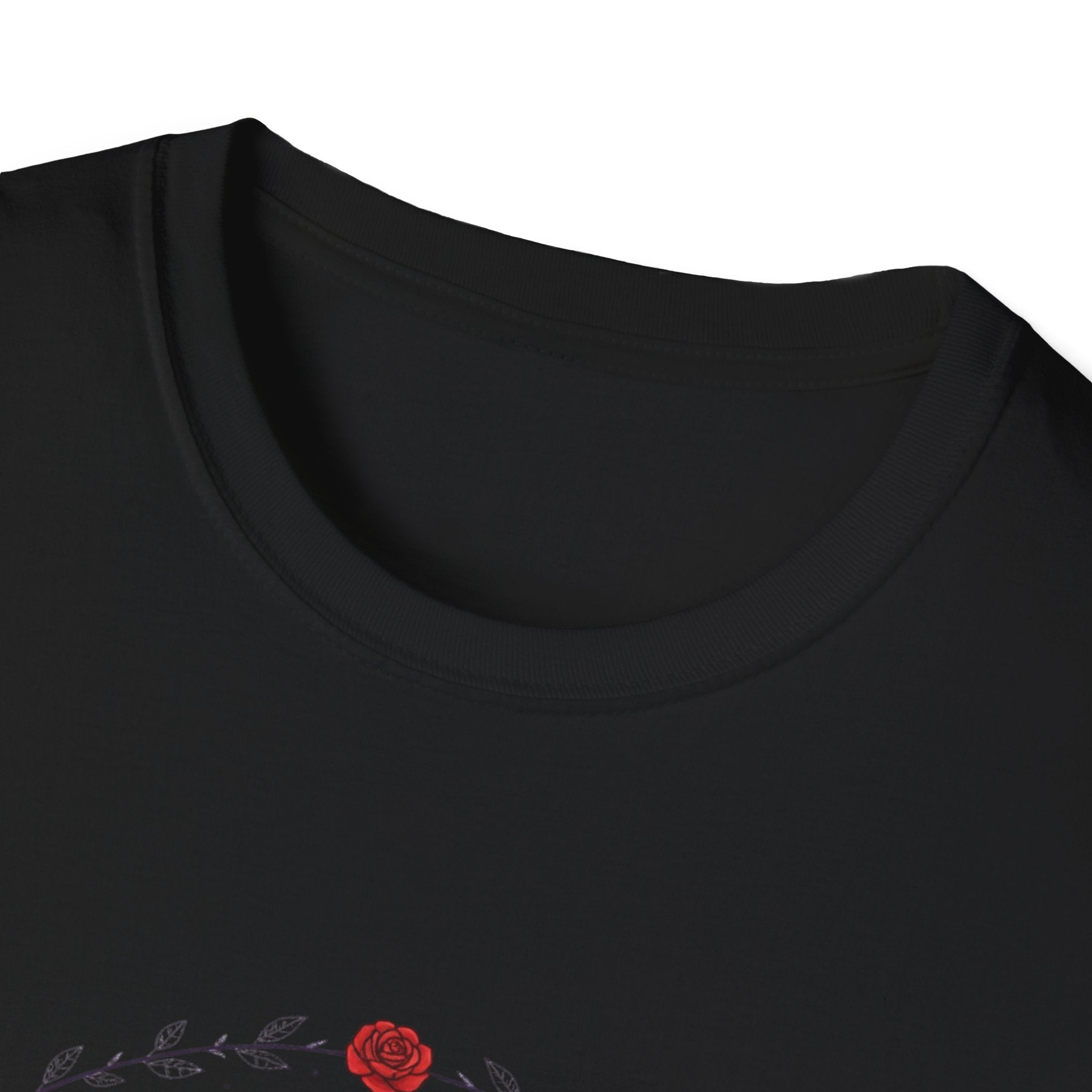 Witchy Floral T-Shirt for Every Occasion, Unisex Softstyle Tee, Halloween Gift, Cute Witch Shirt, Fashionable Tee, Everyday Style