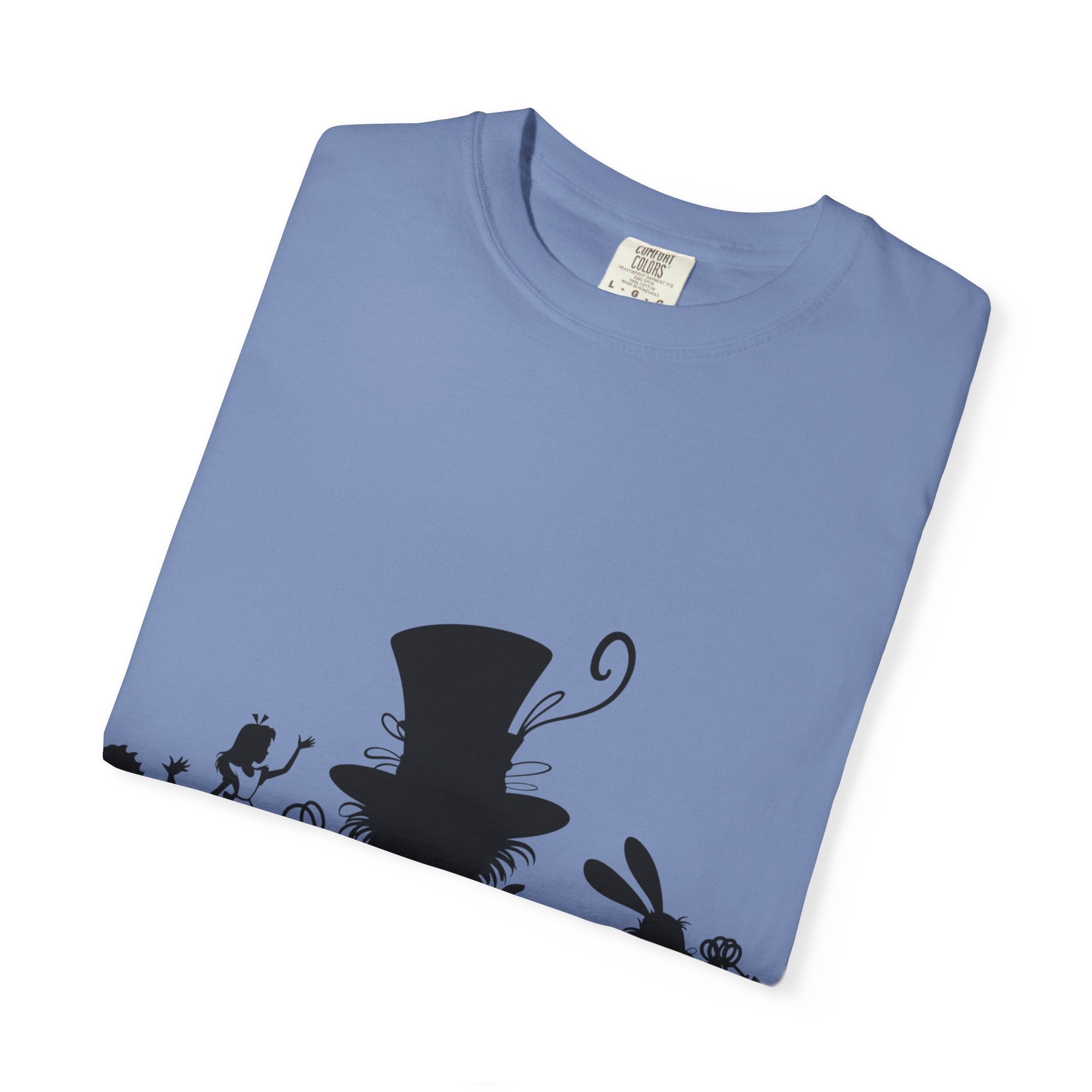 Alice Unisex T-Shirt, Literary Gift, Book Lover Tee, Alice in Wonderland Shirt, Cute Graphic Shirt
