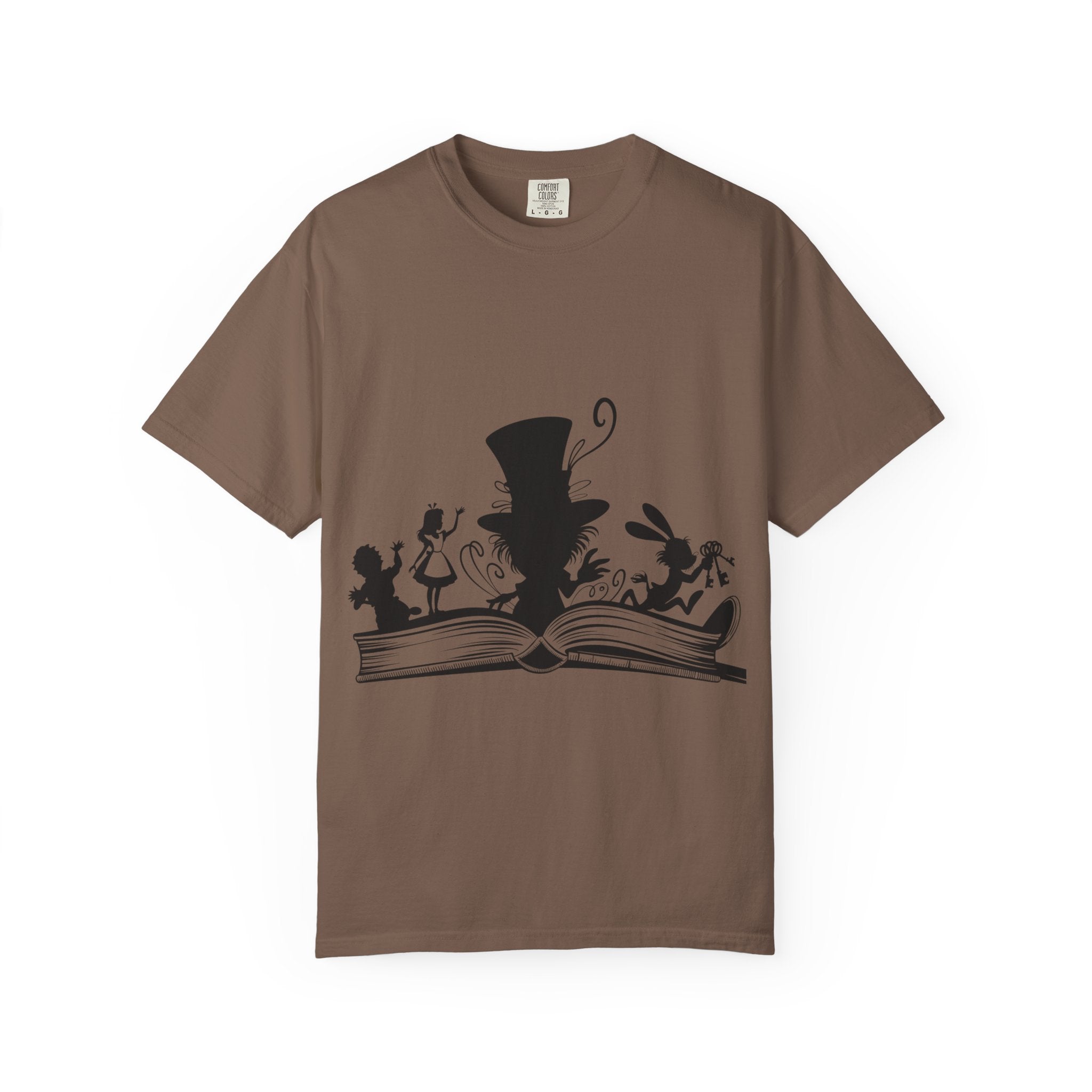 Alice Unisex T-Shirt, Literary Gift, Book Lover Tee, Alice in Wonderland Shirt, Cute Graphic Shirt