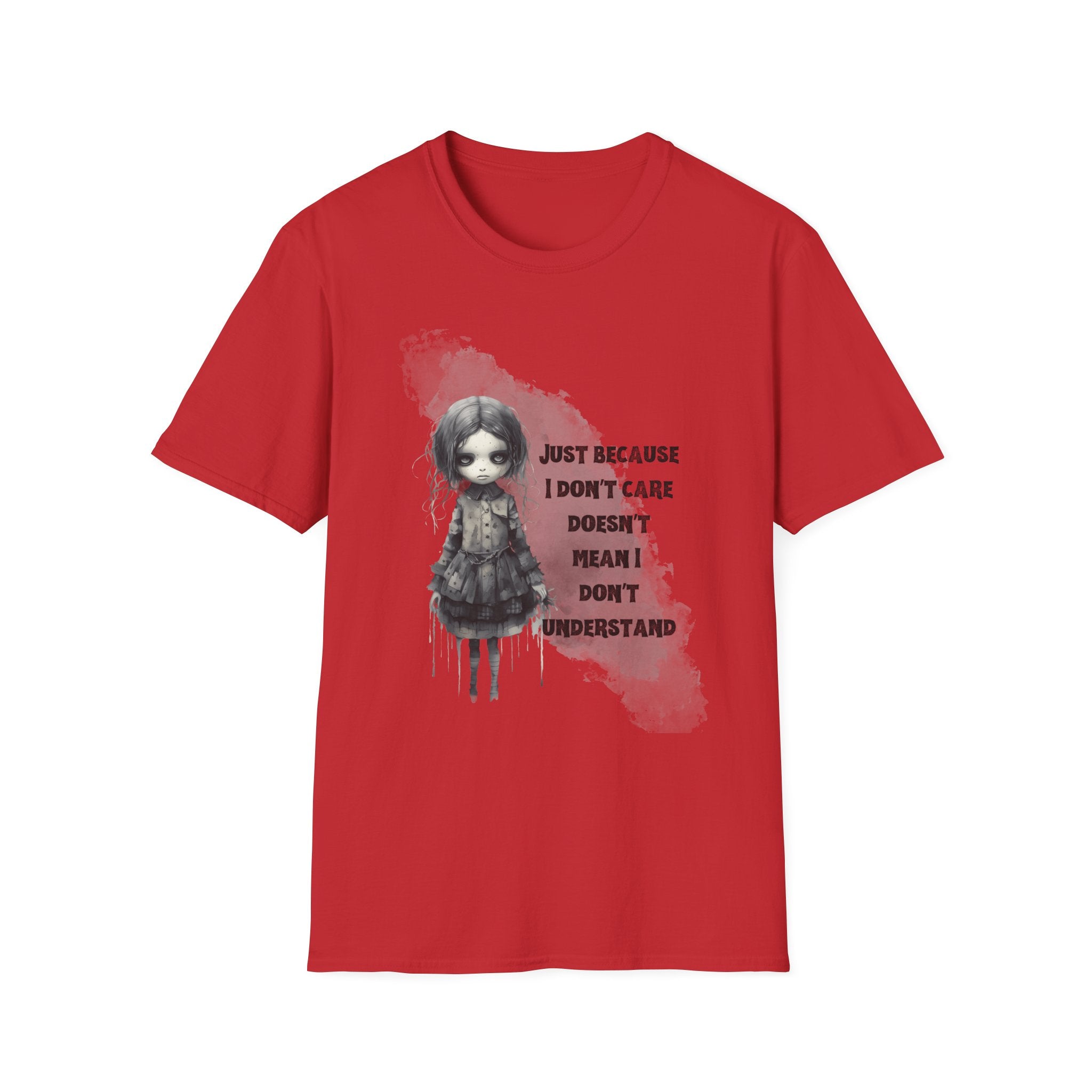 Creepy Doll T-Shirt, Unisex Graphic Tee, Casual Outfit, Unique Gift, Everyday Wear, Statement Apparel