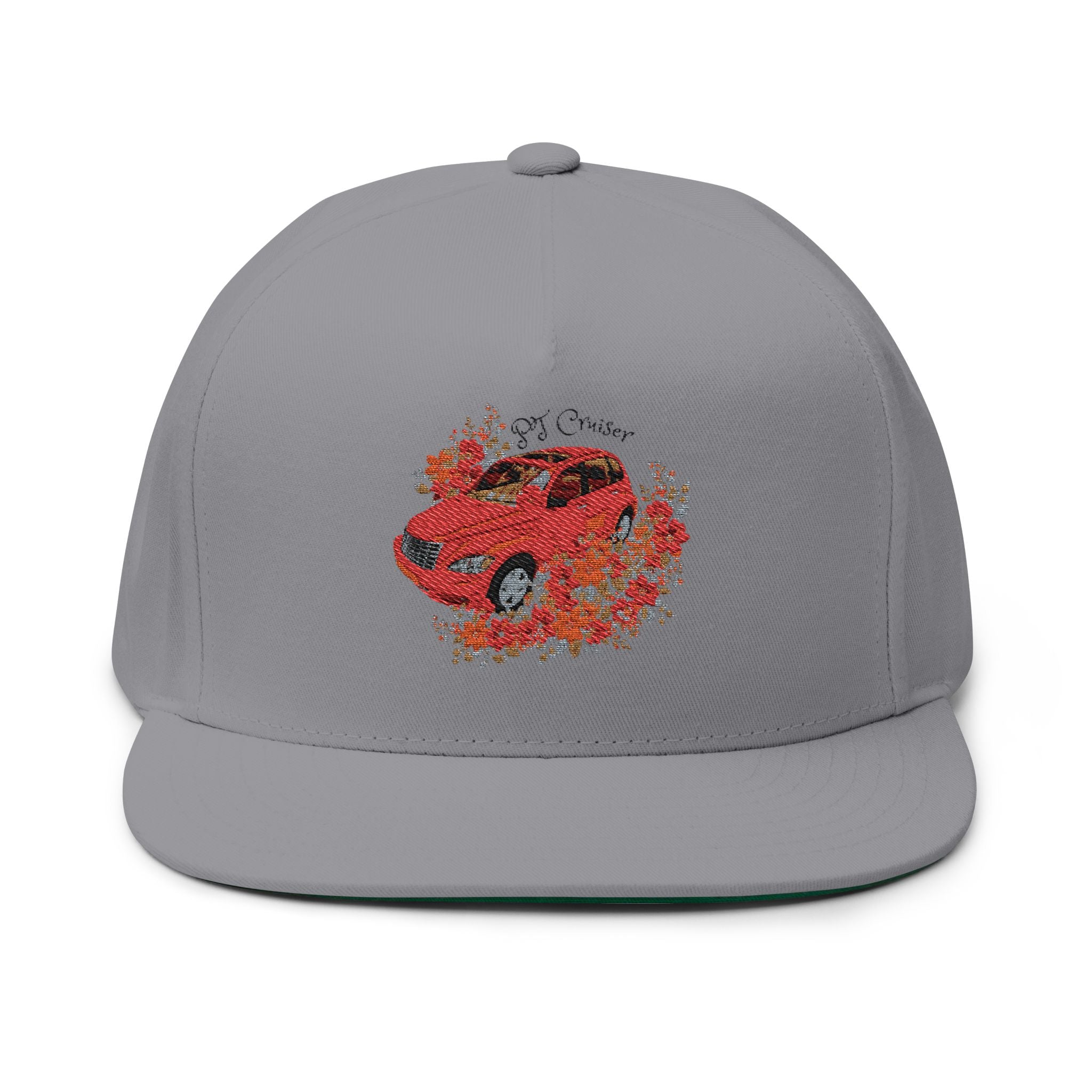 Embroidered Flat Bill Cap with PT Cruiser Car Design, Stylish Hat for Car Enthusiasts, Perfect for Gifts and Casual Wear, Accessories for [...]