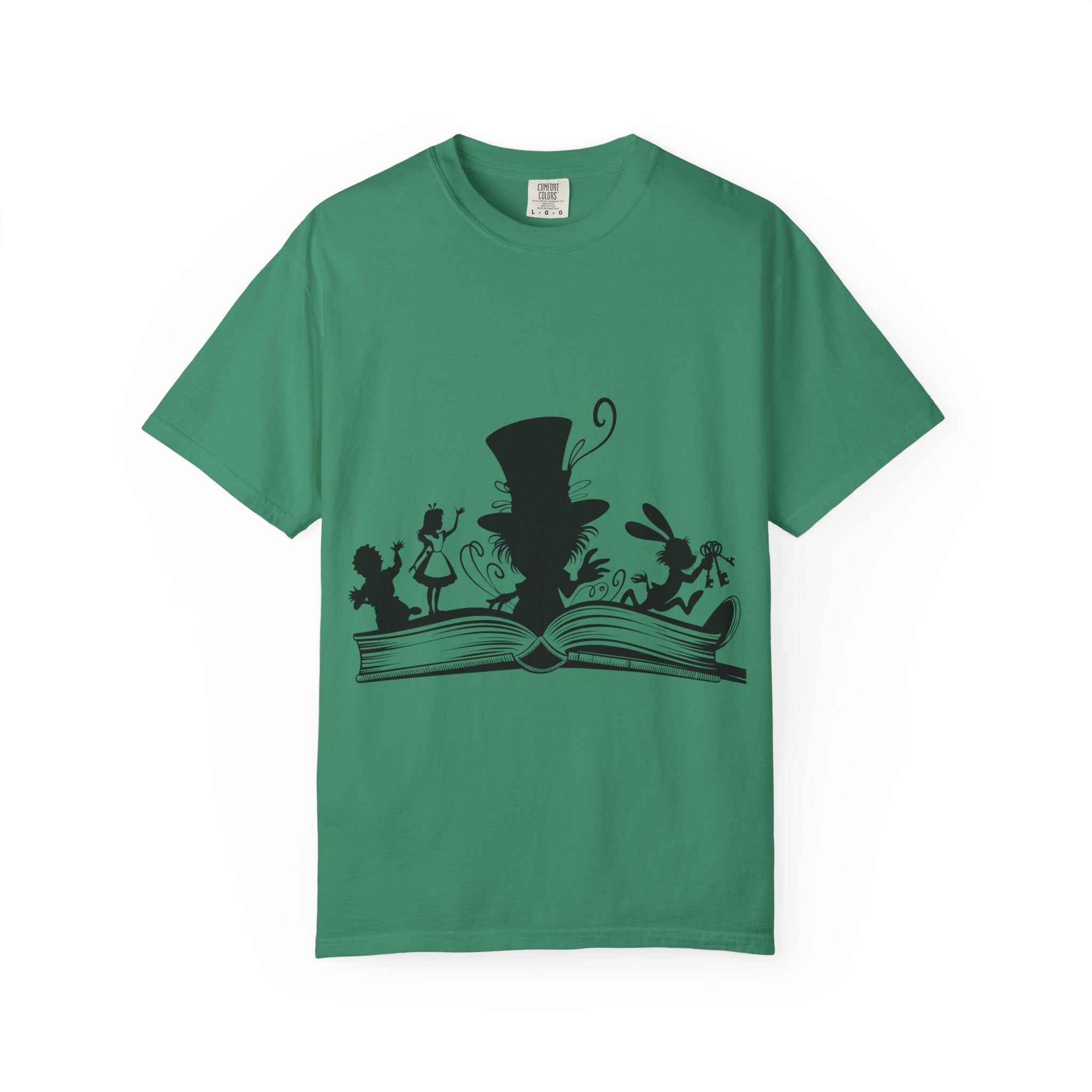 Alice Unisex T-Shirt, Literary Gift, Book Lover Tee, Alice in Wonderland Shirt, Cute Graphic Shirt