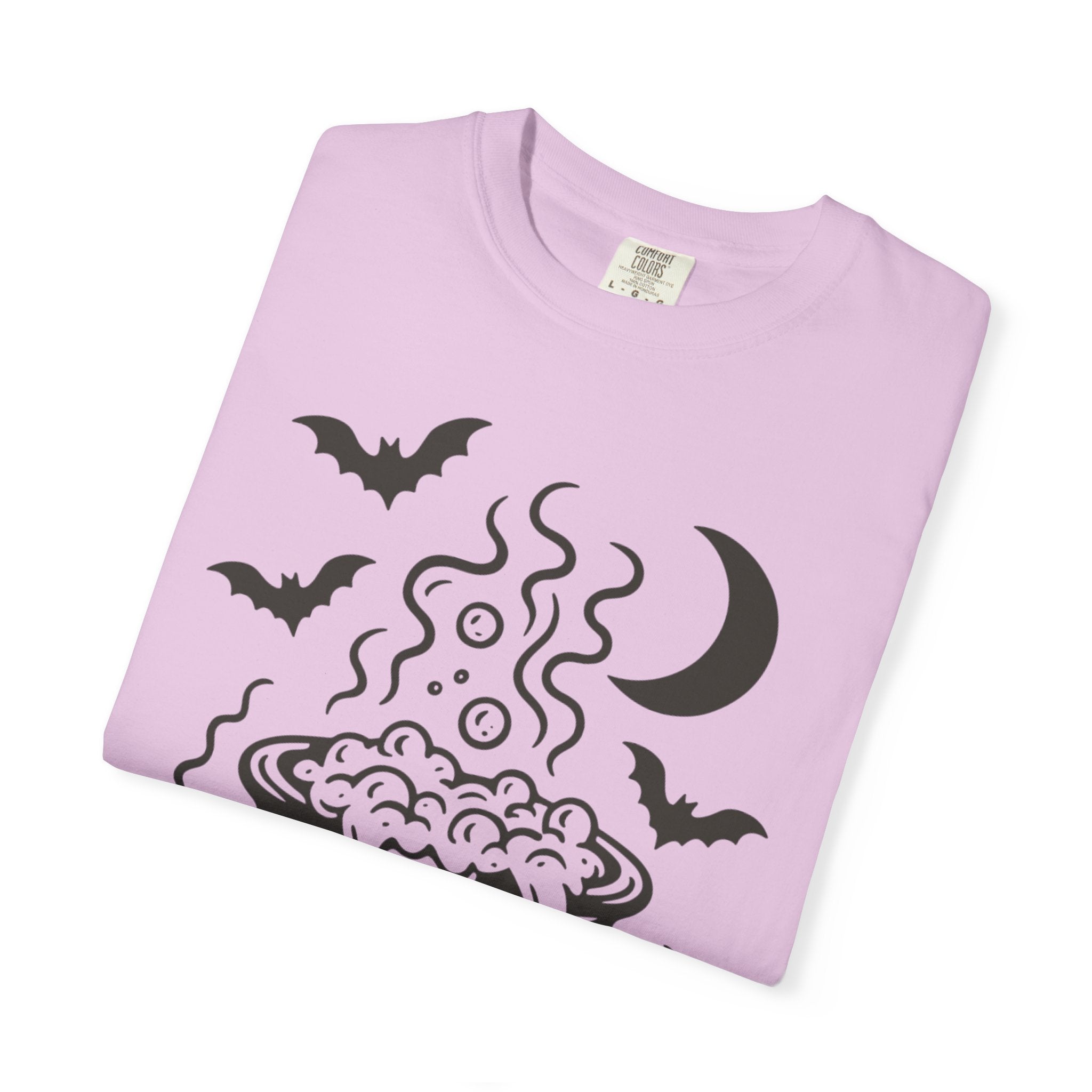 Halloween Cauldron T-shirt, Unisex Spooky Shirt, Witchy Apparel, Fall Festive Tee, Costume Party Top, Gift for Halloween Lovers