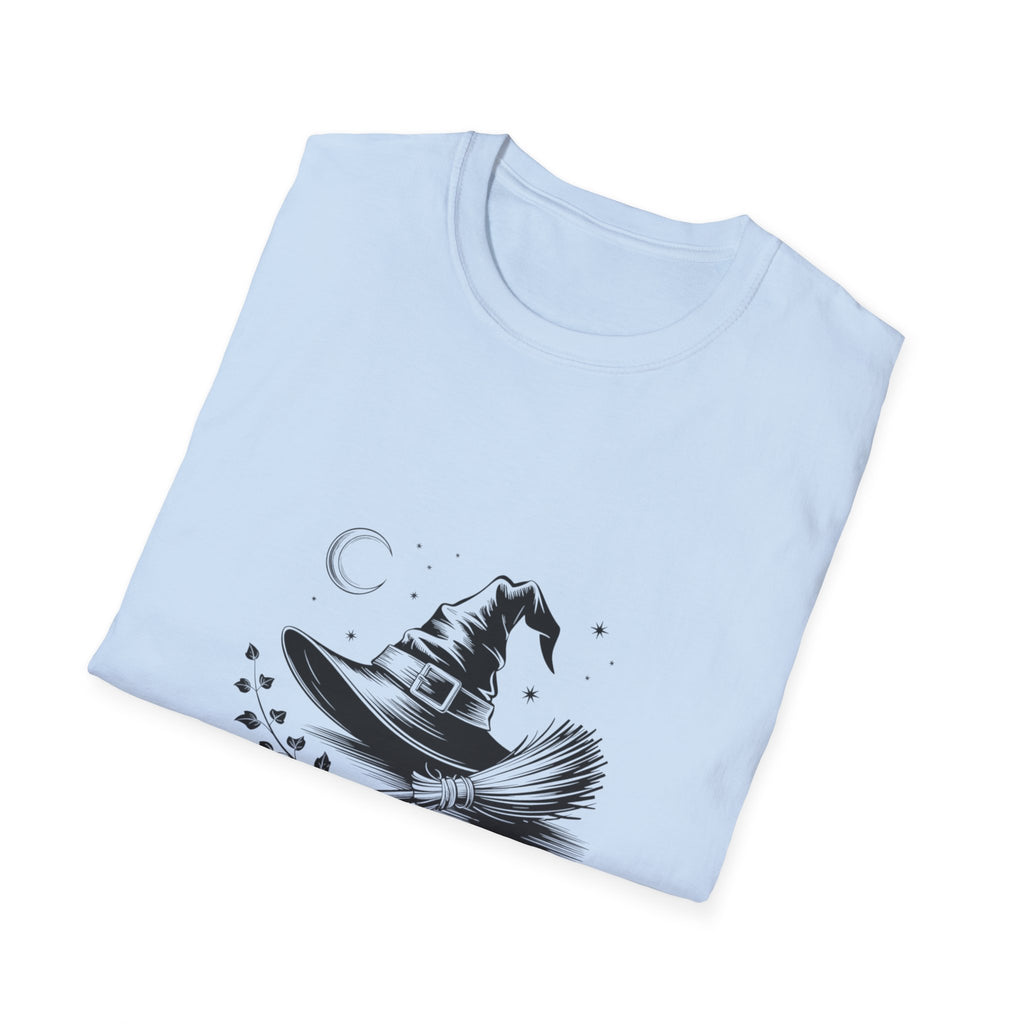 Salem Broom Co. Halloween T-Shirt | Unisex Softstyle Tee for Witch Lovers, Spooky Season, Unique Gift, Halloween Party Wear