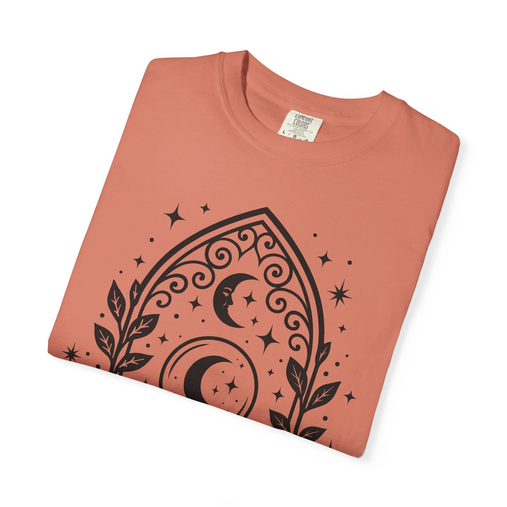 Gothic Arch Unisex T-Shirt | Celestial Graphic Tee, Gift for Astrology Lovers, Handmade Apparel for Everyday Wear, Spiritual Vibes