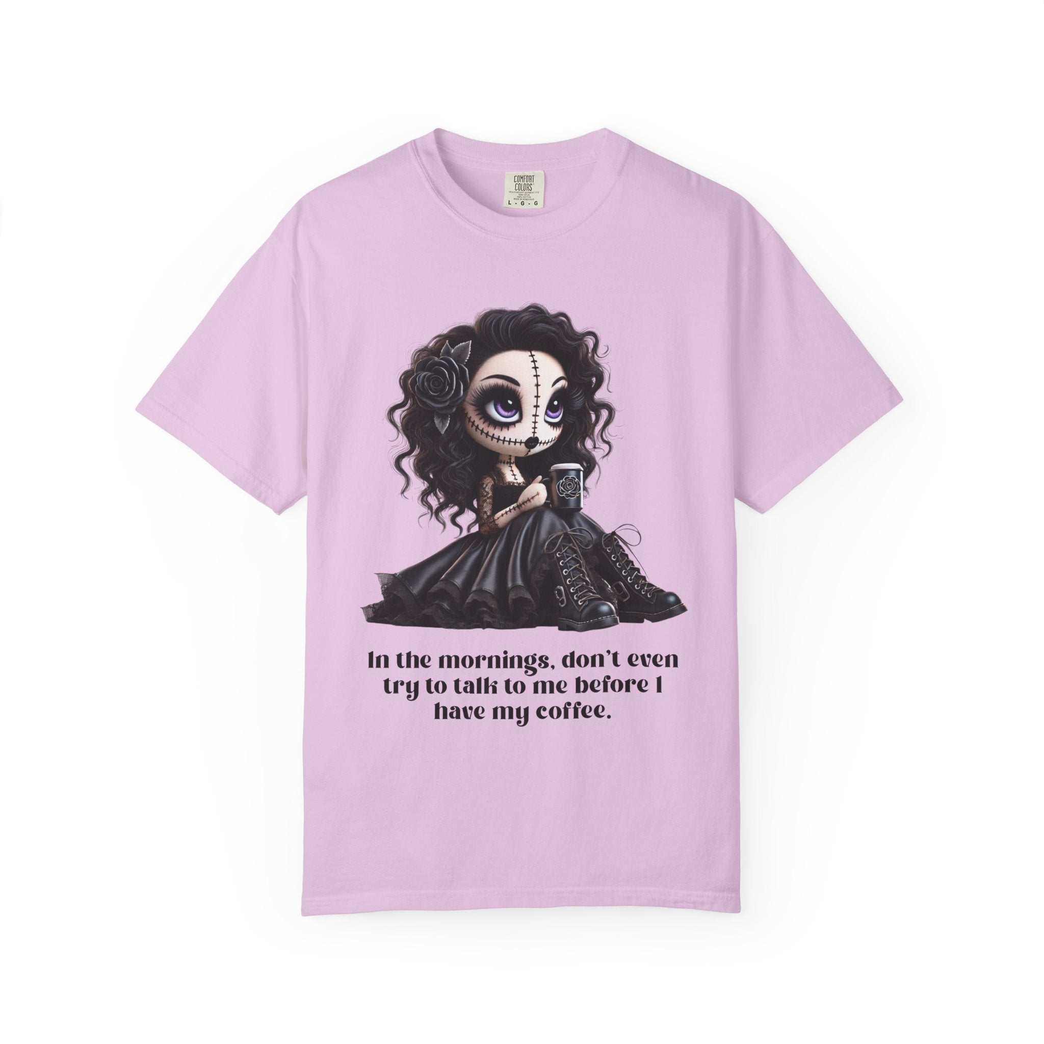 Creepy Doll Unisex Garment-Dyed T-shirt