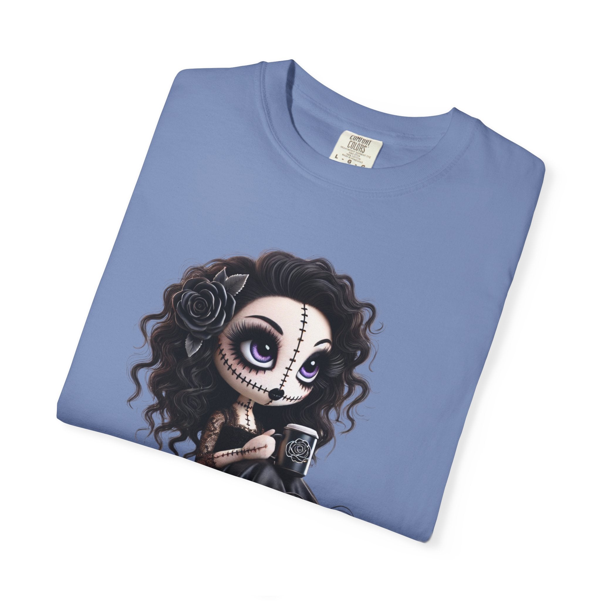 Creepy Doll Unisex Garment-Dyed T-shirt