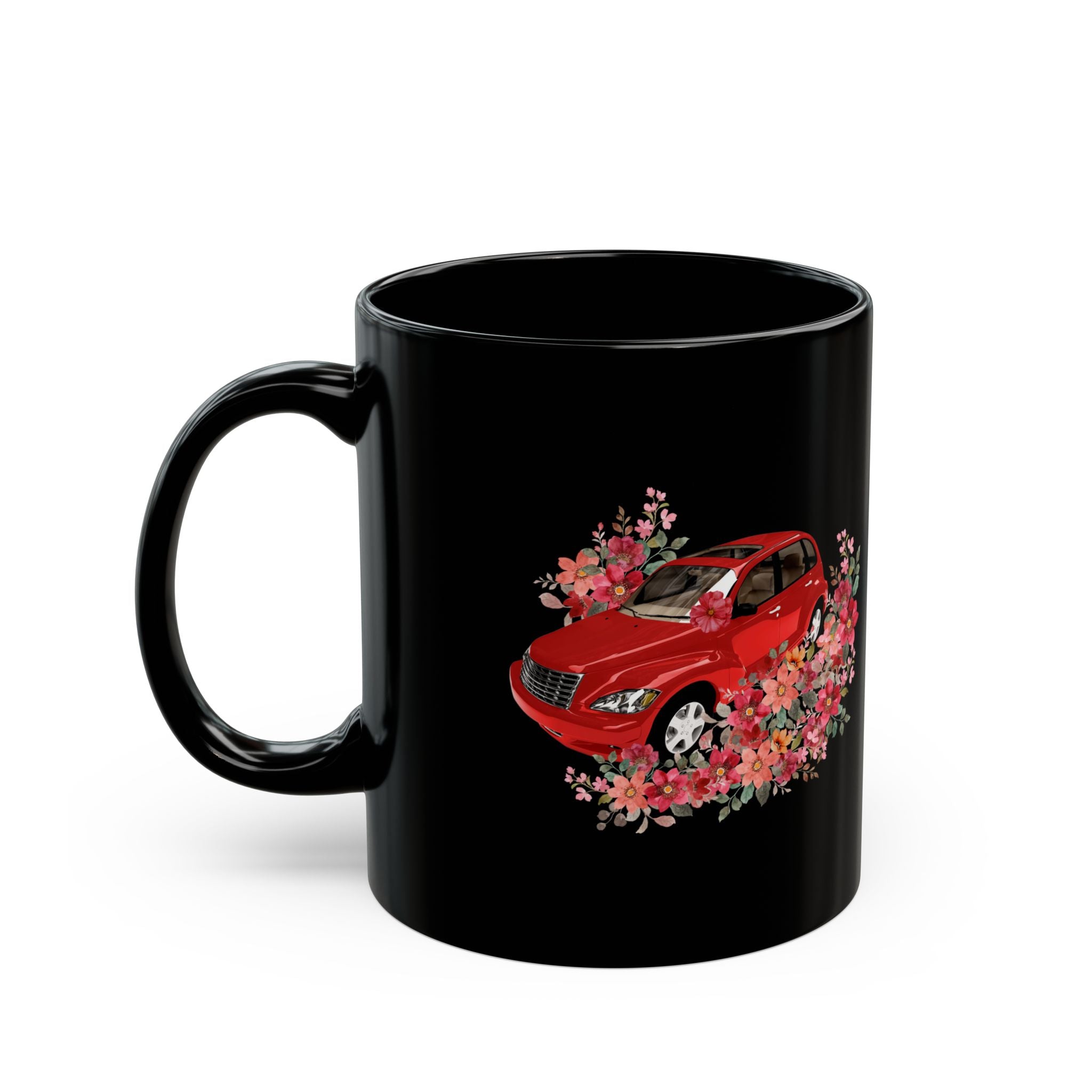 PT Cruiser Black Mug - Perfect Gift for Car Lovers, Coffee Lovers, Road Trip Enthusiasts, Mother's Day, Birthdays, Home Decor
