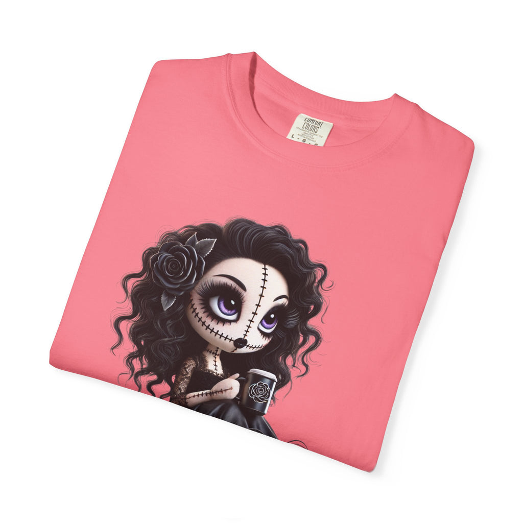 Creepy Doll Unisex Garment-Dyed T-shirt
