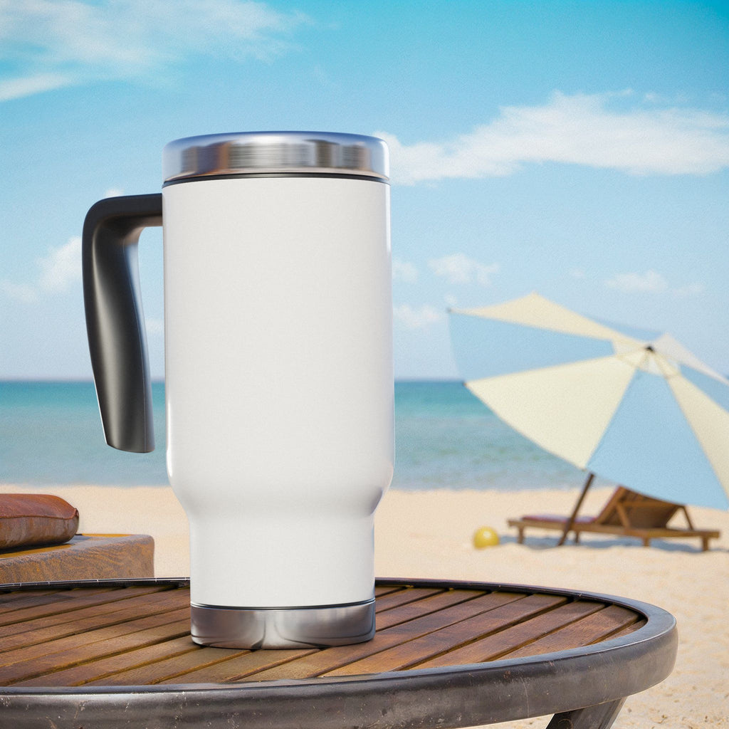 PT Cruiser Travel Mug with Handle, Car Lover Gift, Insulated Coffee Mug, Road Trip Accessory, Perfect for Commuters