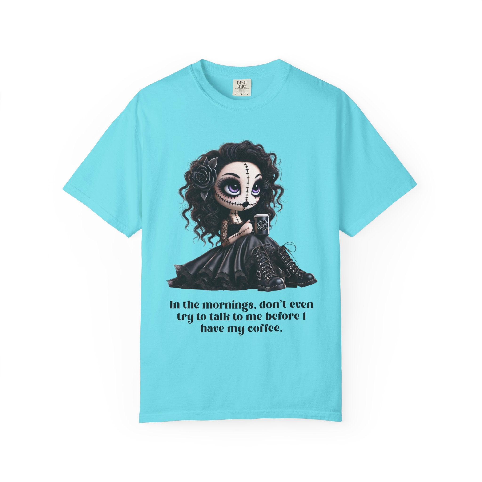 Creepy Doll Unisex Garment-Dyed T-shirt