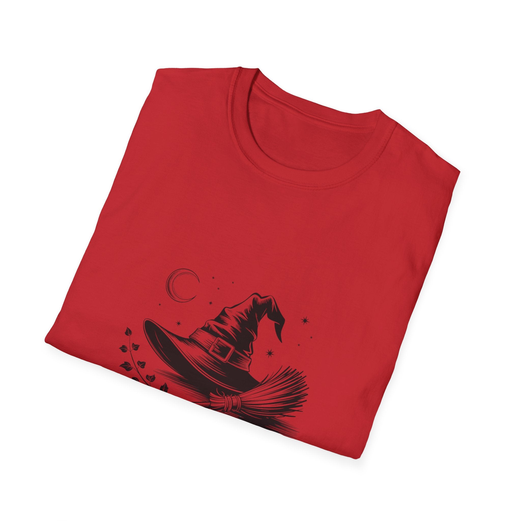 Salem Broom Co. Halloween T-Shirt | Unisex Softstyle Tee for Witch Lovers, Spooky Season, Unique Gift, Halloween Party Wear