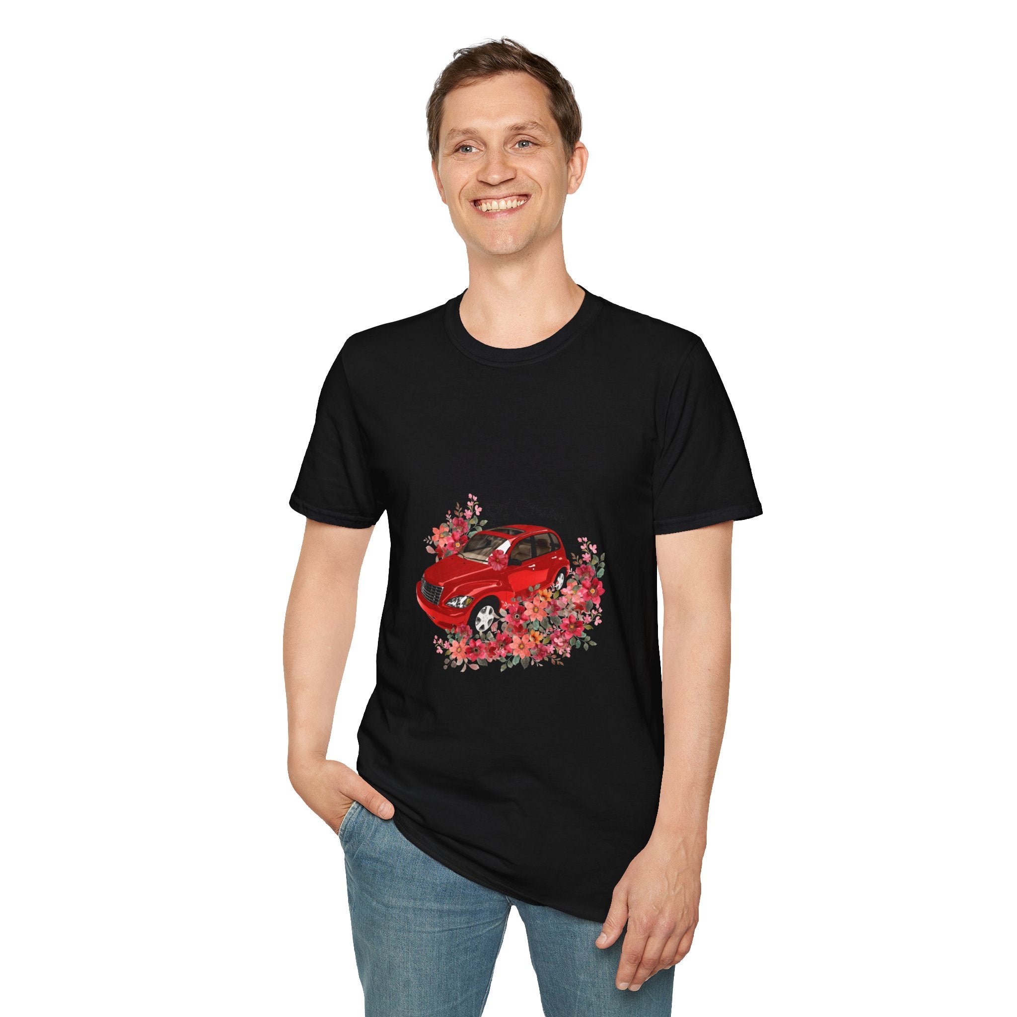 PT Cruiser Lover T-Shirt - Cute Vehicle Tee, Gift for Car Enthusiasts, Nature-Inspired Apparel, Perfect for Birthdays and Everyday Wear