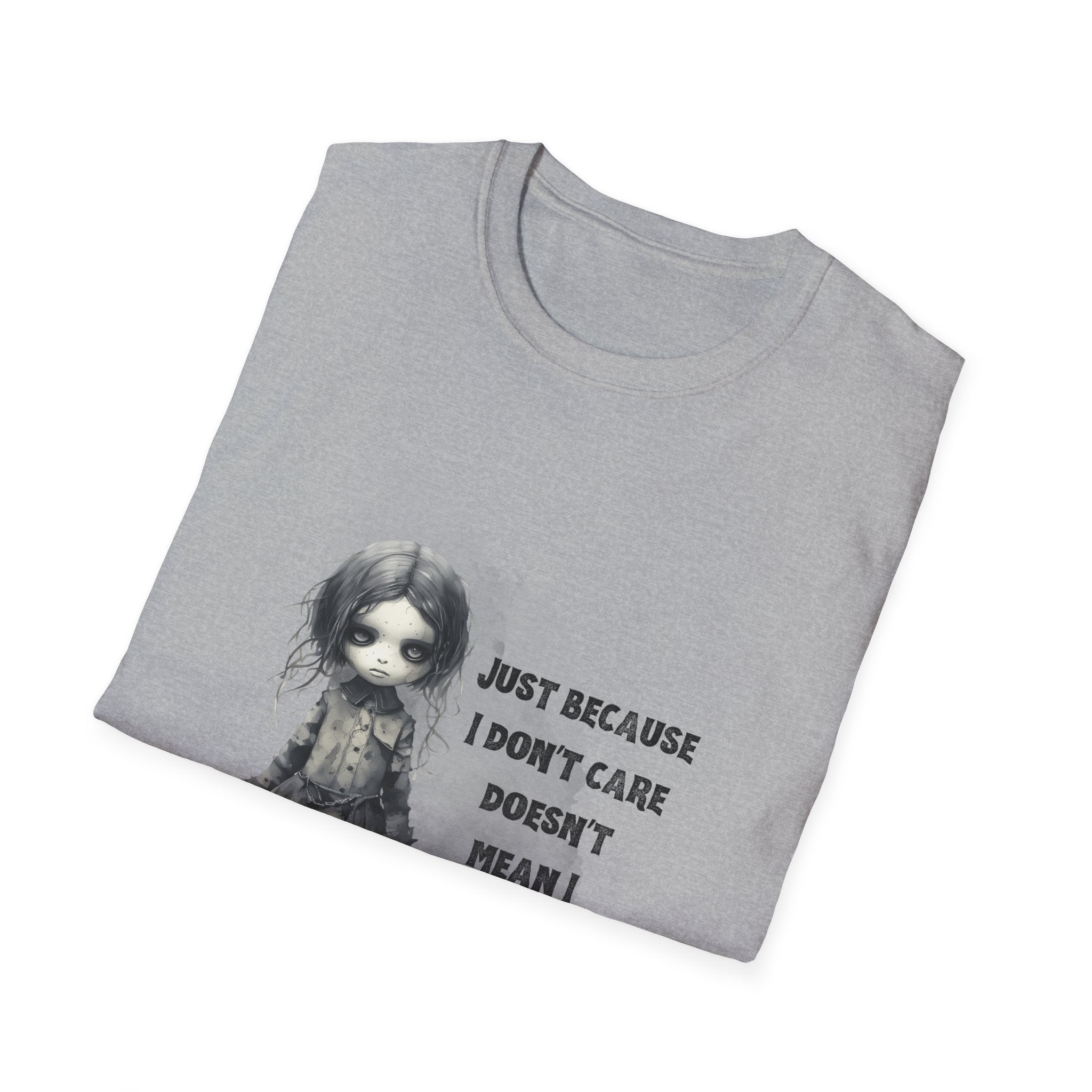 Creepy Doll T-Shirt, Unisex Graphic Tee, Casual Outfit, Unique Gift, Everyday Wear, Statement Apparel