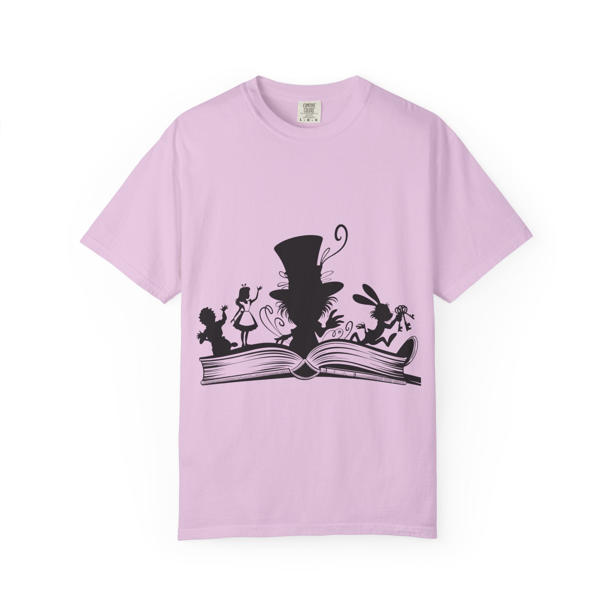 Alice Unisex T-Shirt, Literary Gift, Book Lover Tee, Alice in Wonderland Shirt, Cute Graphic Shirt