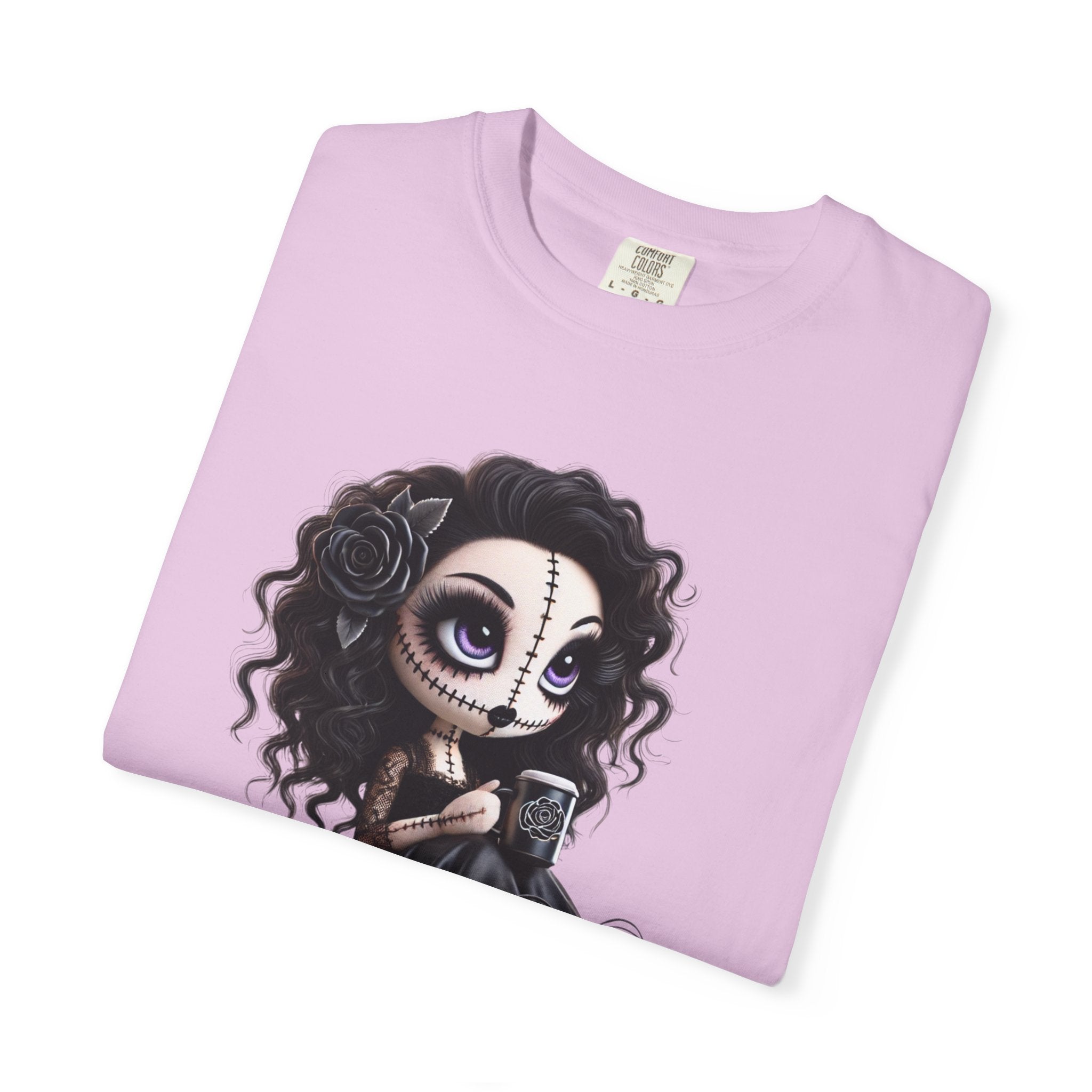 Creepy Doll Unisex Garment-Dyed T-shirt