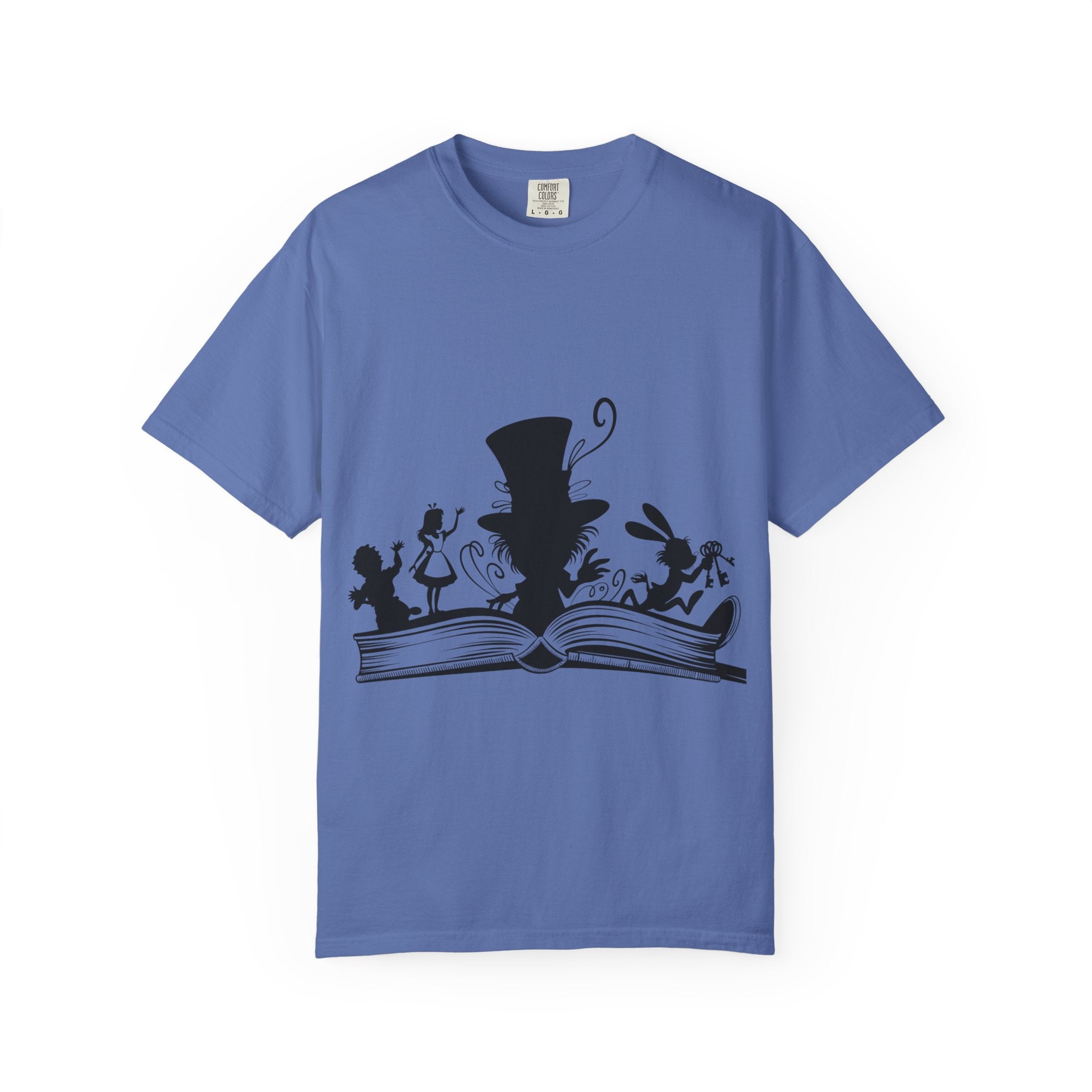 Alice Unisex T-Shirt, Literary Gift, Book Lover Tee, Alice in Wonderland Shirt, Cute Graphic Shirt