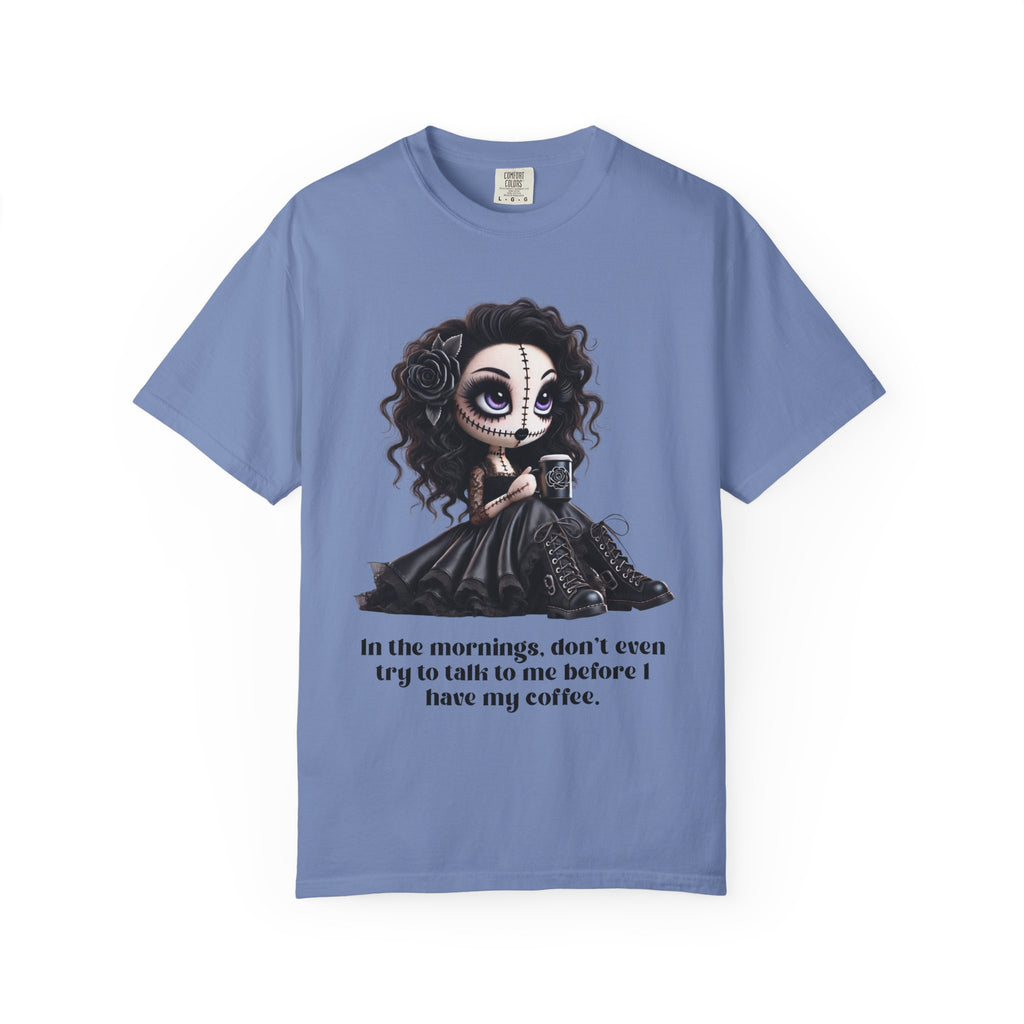 Creepy Doll Unisex Garment-Dyed T-shirt