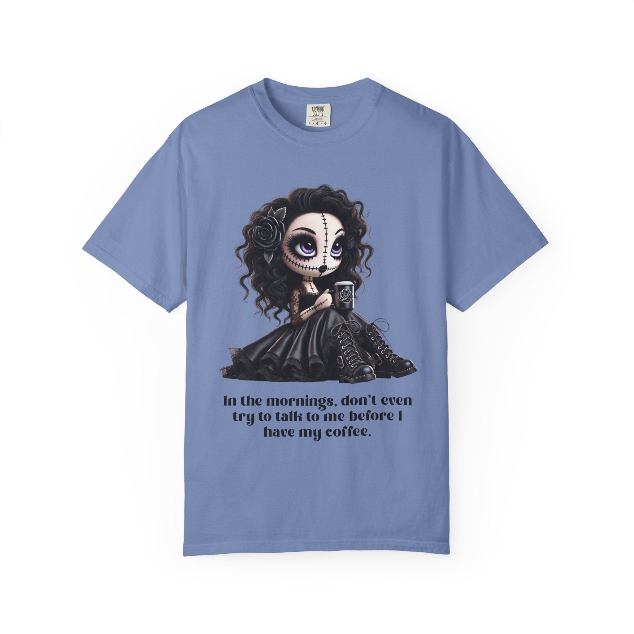 Creepy Doll Unisex Garment-Dyed T-shirt