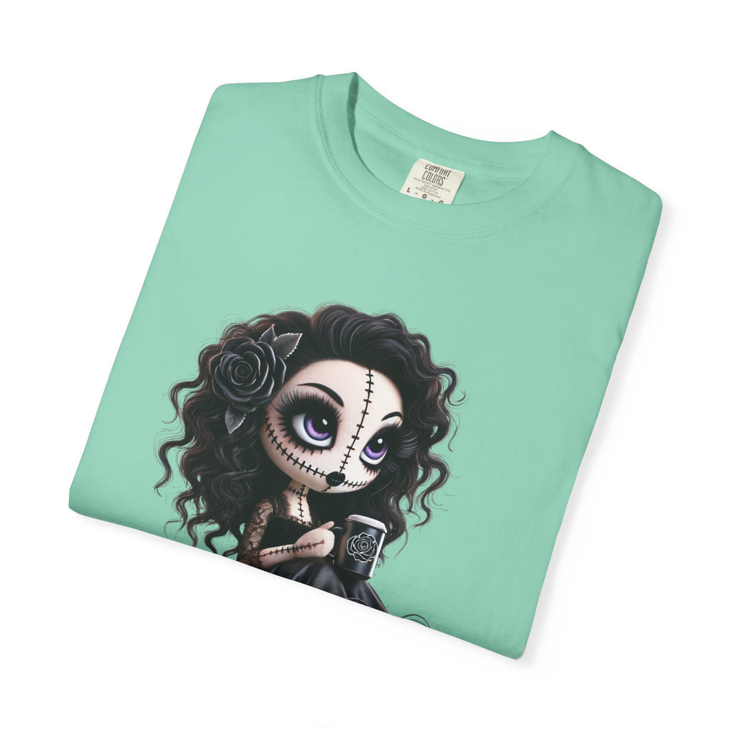 Creepy Doll Unisex Garment-Dyed T-shirt