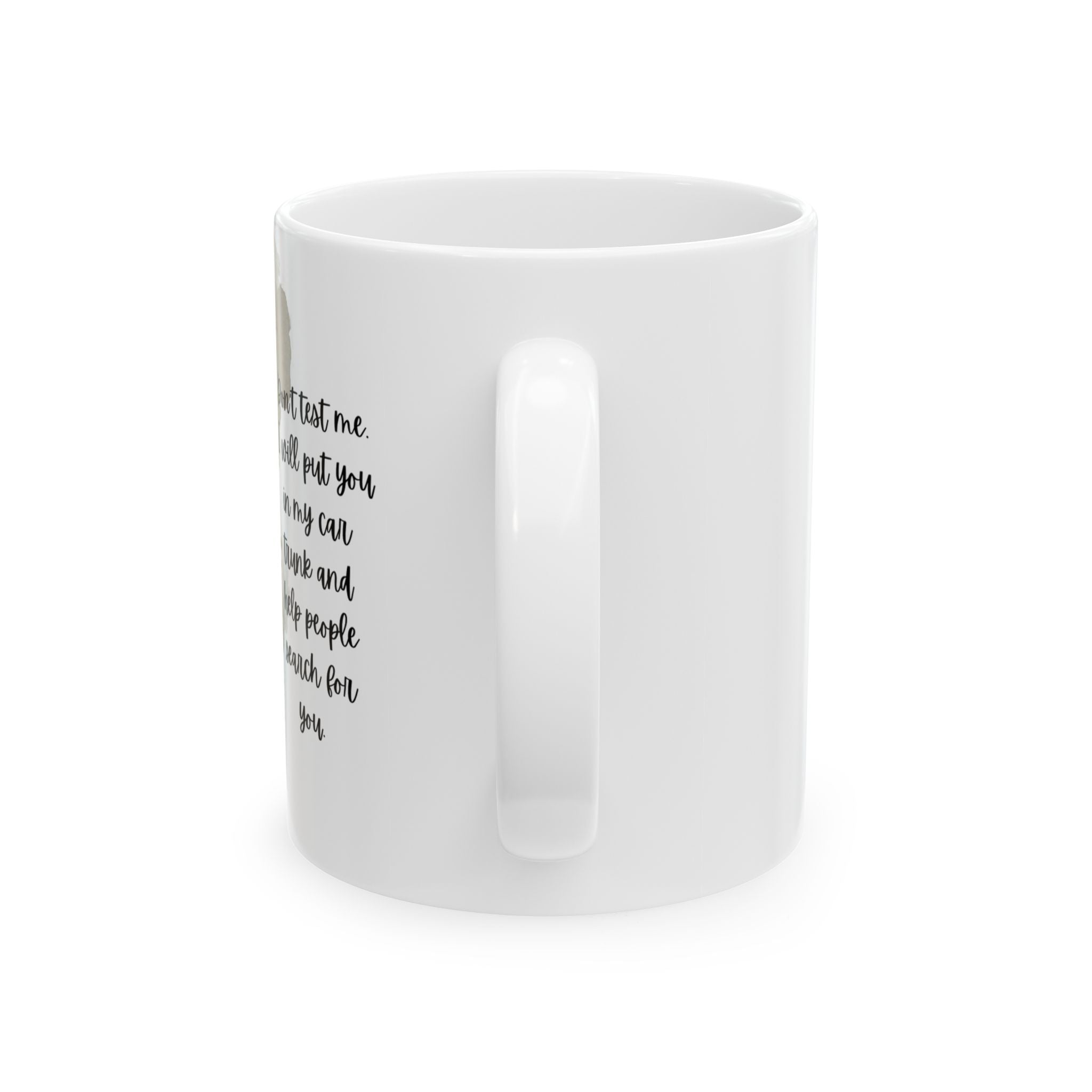Creepy Doll Ceramic Mug with Playful Design - Perfect Gift for Friends, Family, and Special Occasions