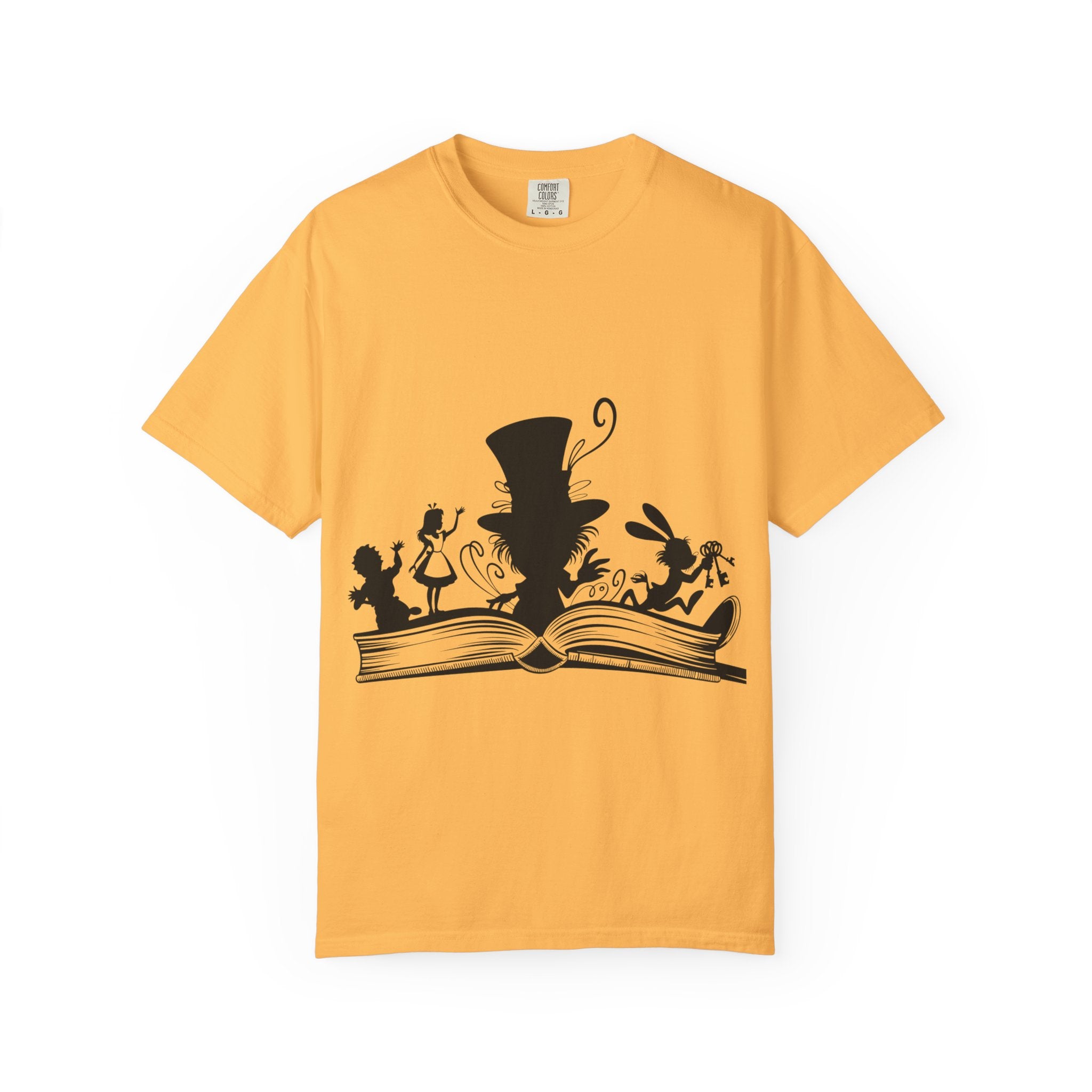 Alice Unisex T-Shirt, Literary Gift, Book Lover Tee, Alice in Wonderland Shirt, Cute Graphic Shirt