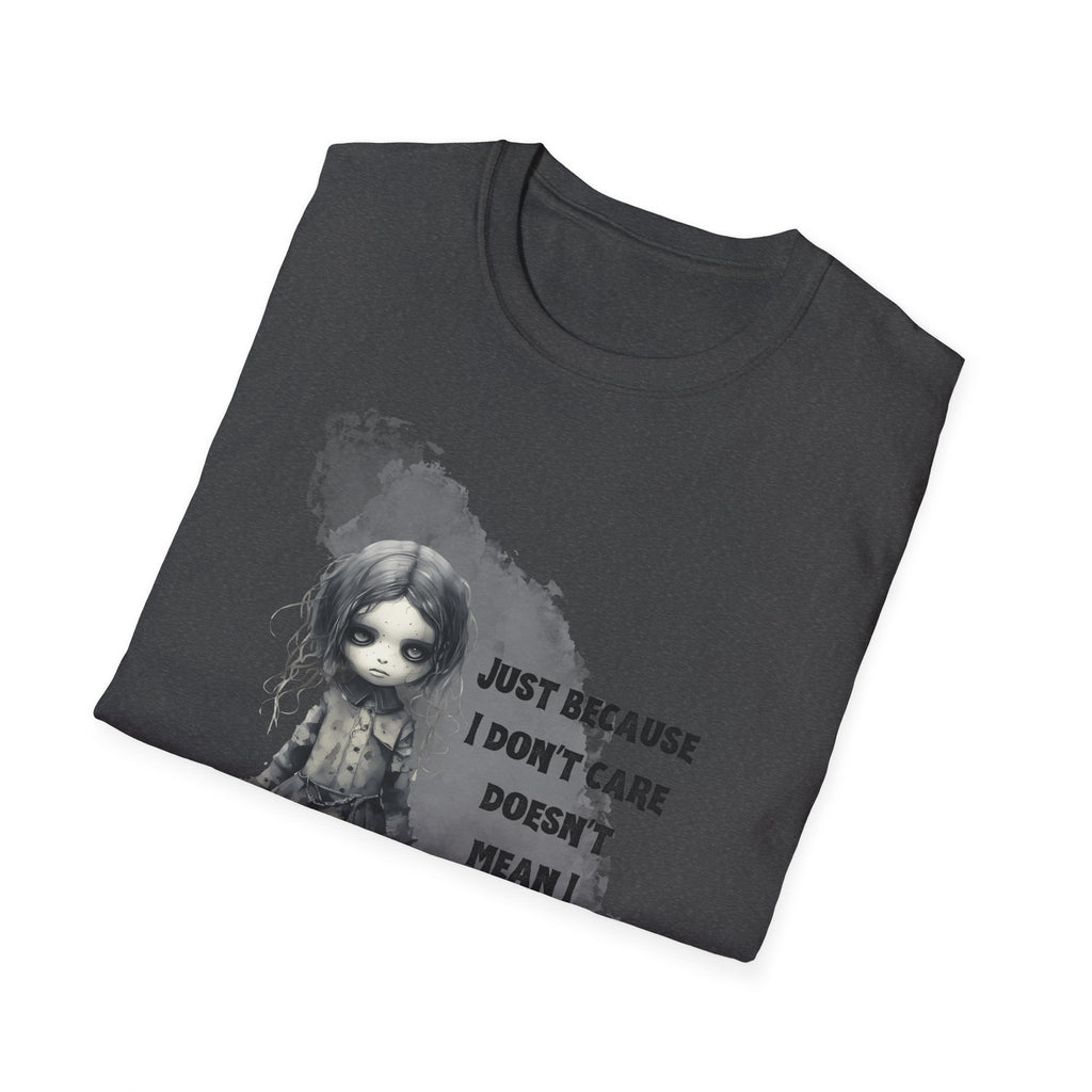 Creepy Doll T-Shirt, Unisex Graphic Tee, Casual Outfit, Unique Gift, Everyday Wear, Statement Apparel