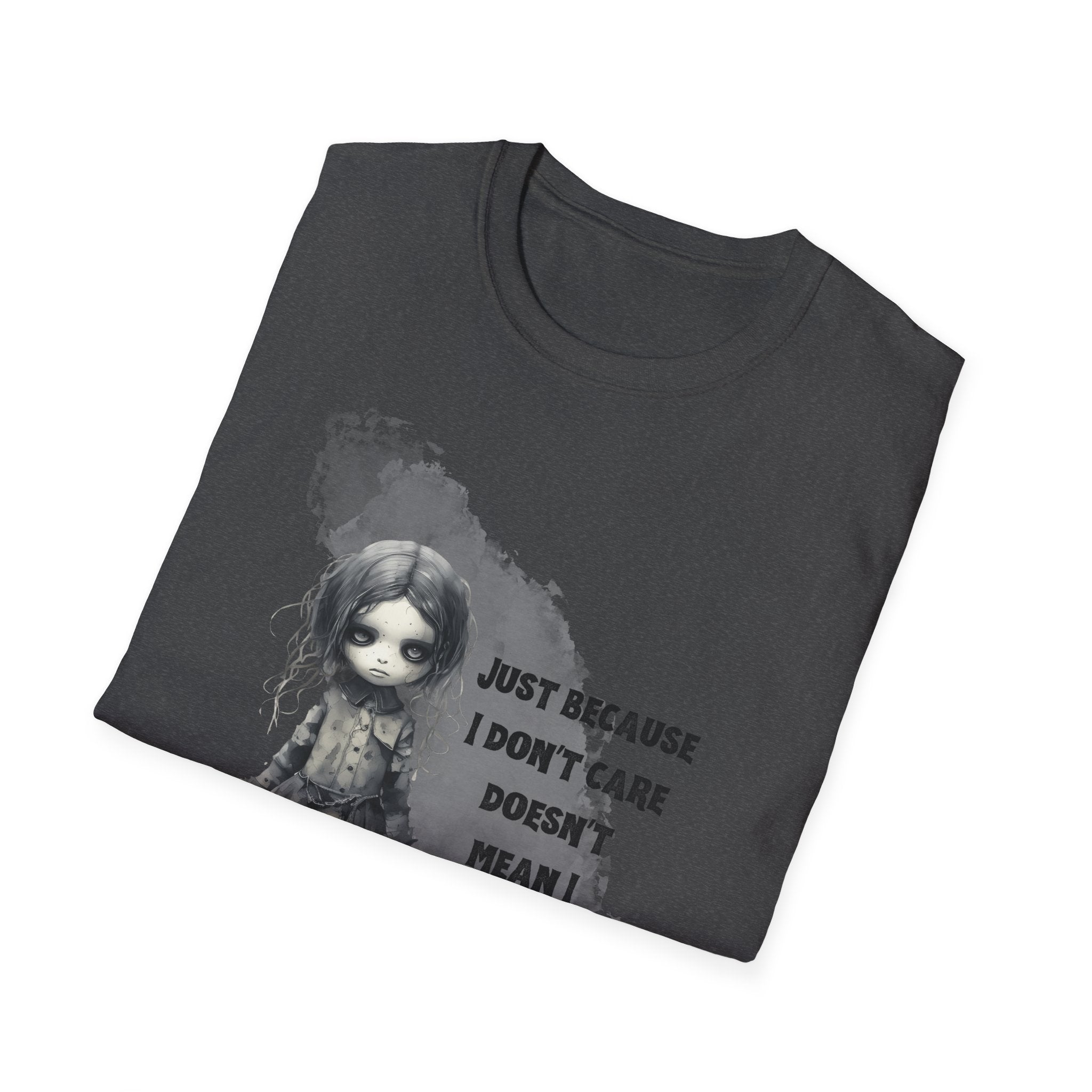 Creepy Doll T-Shirt, Unisex Graphic Tee, Casual Outfit, Unique Gift, Everyday Wear, Statement Apparel